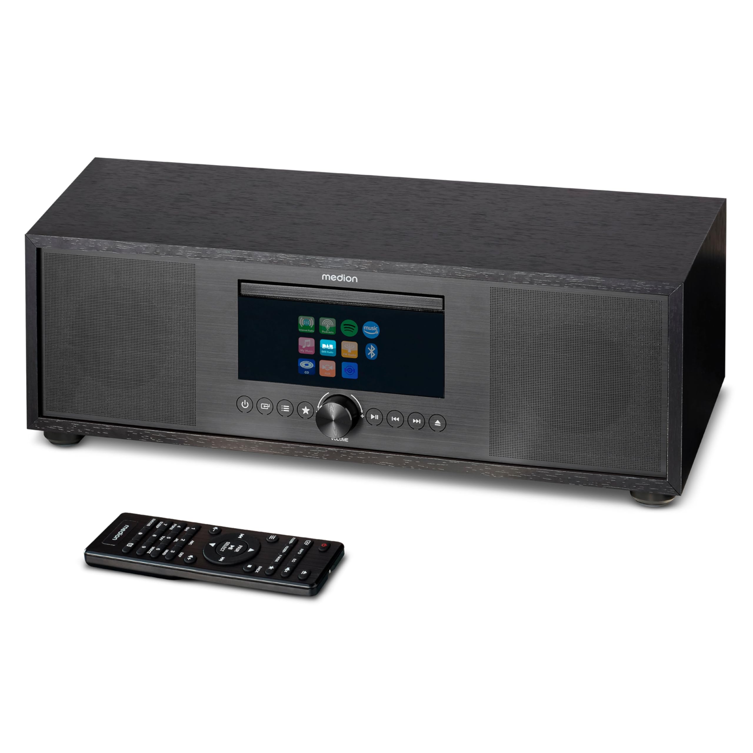 MEDION P66400 Stereoanlage Internetradio DAB+ UKW USB CD/MP3-Player Bluetooth
