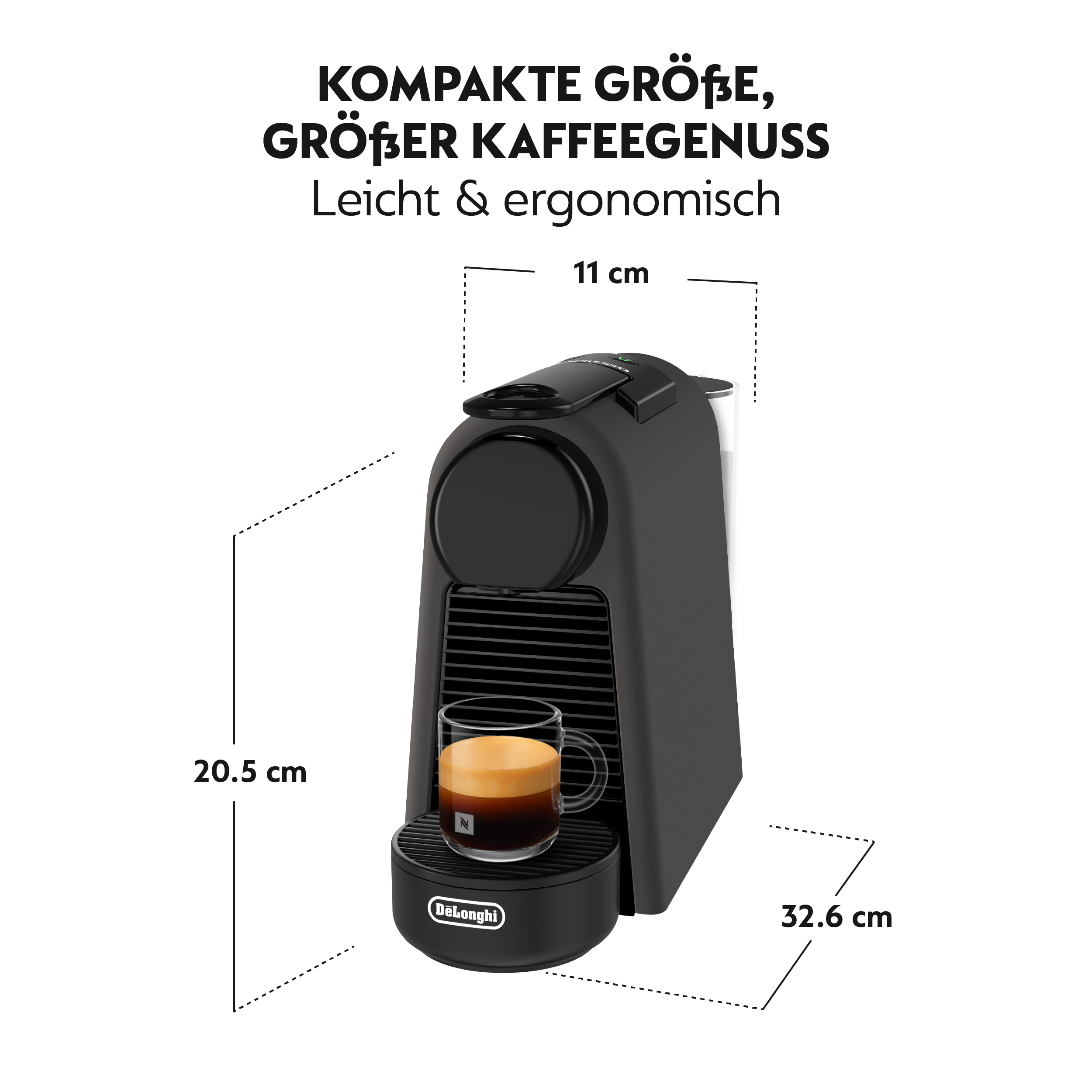 De'Longhi Nespresso Essenza Mini EN85.BKMT