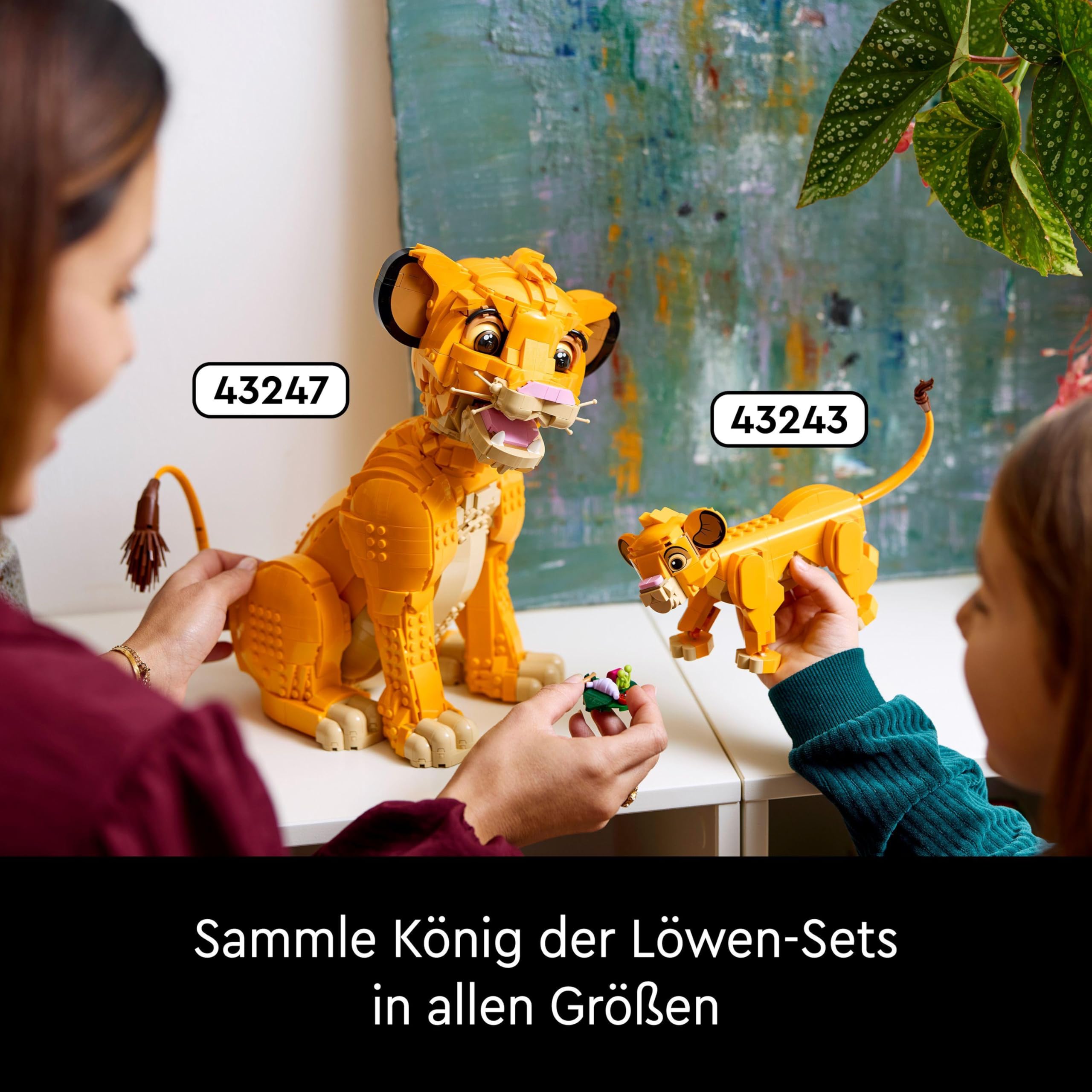 LEGO ǀ Disney Simba, der junge König der Löwen 43247