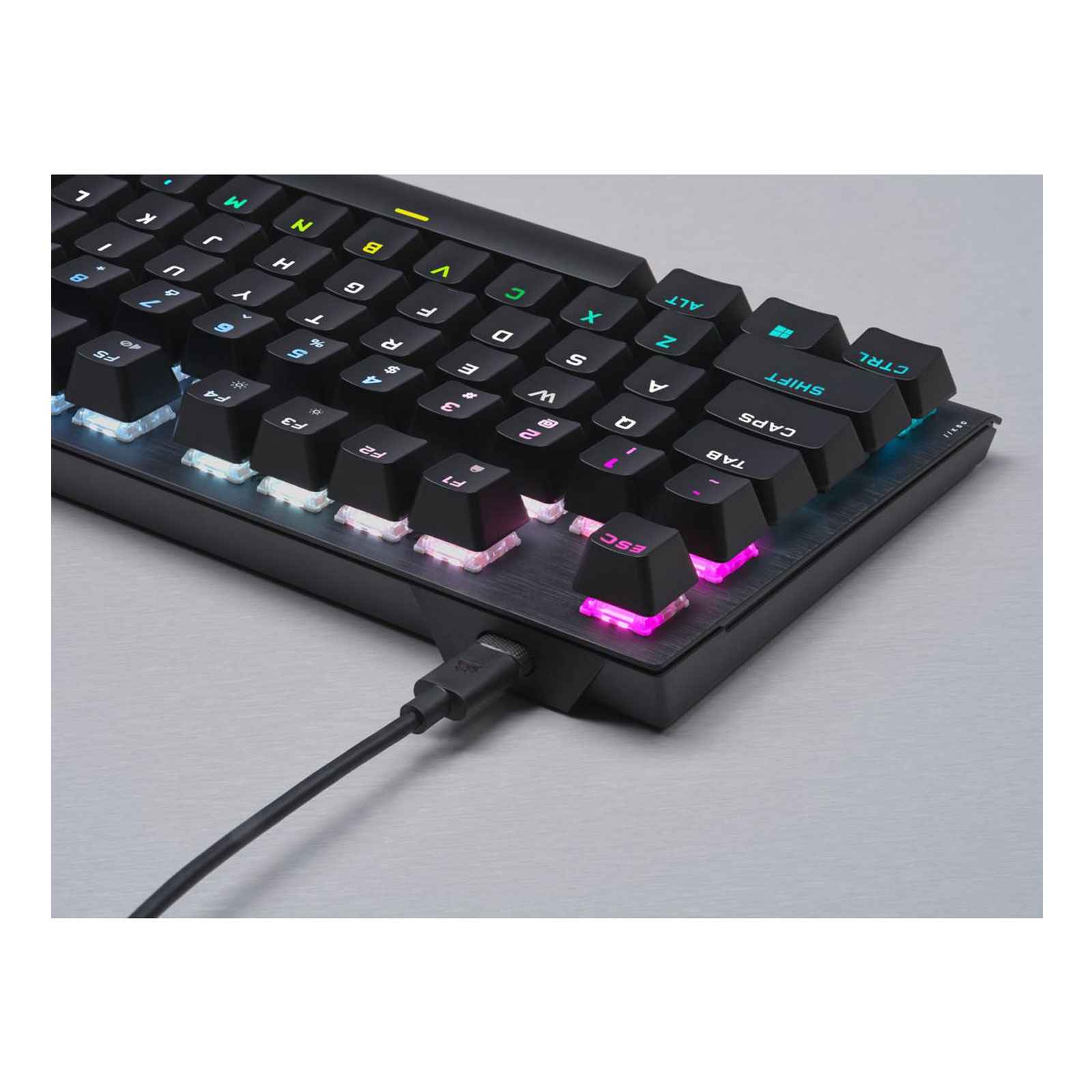 Corsair K60 PRO TKL RGB Optisch-mechanische Gaming-Tastatur Corsair K60 PRO TKL RGB Optisch-mechanische Gaming-Tastatur