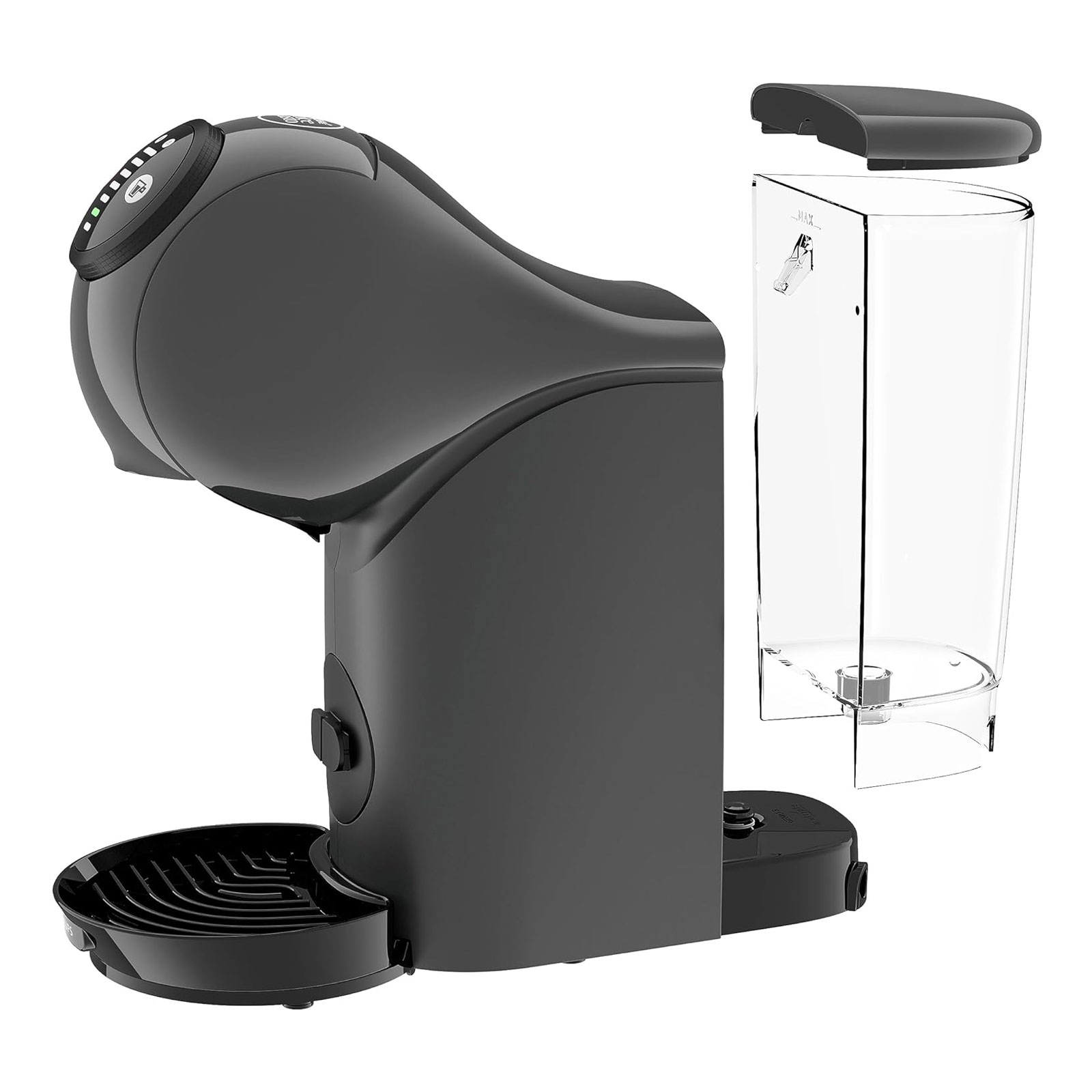 KRUPS KP243B.23 NDG Genio S PAS Anthrazit inkl. Iced Frappe 16 Capsule