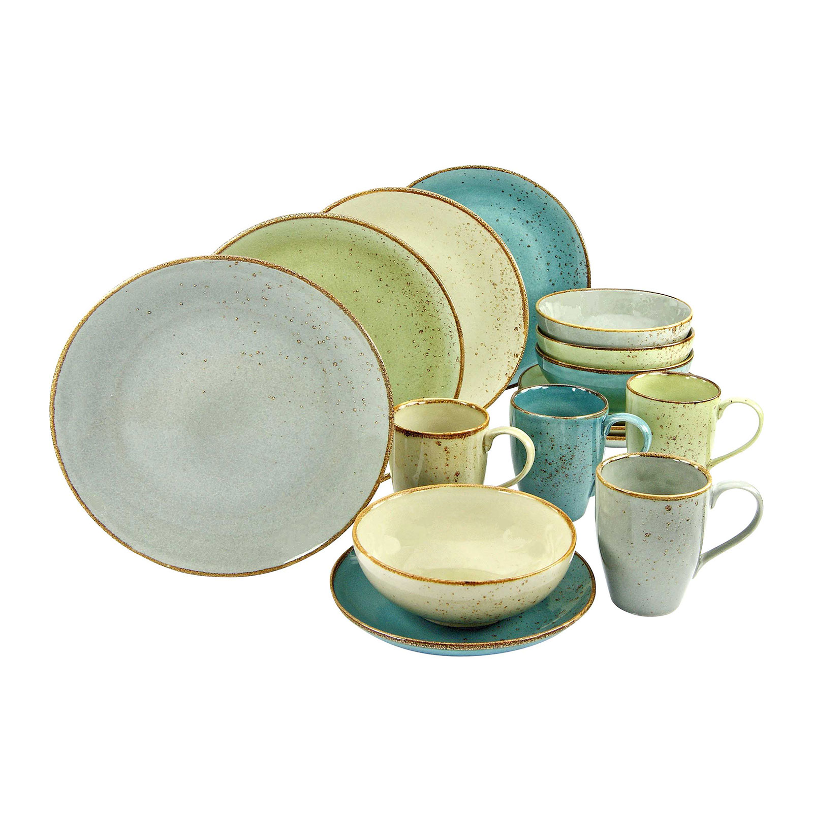 CreaTable, 19951, Serie Nature Collection, Kombiservice 16 tlg
