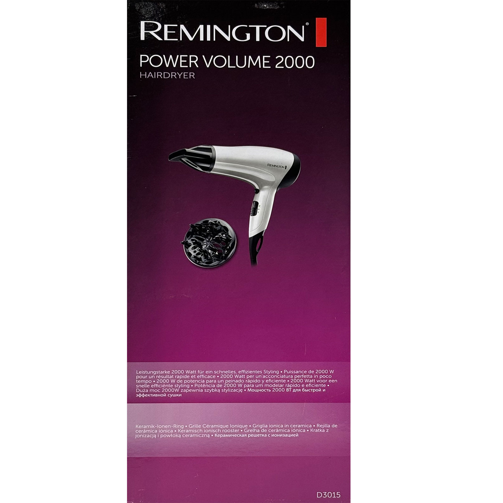 Remington D 3015 Power Volume 2000 Haartrockner