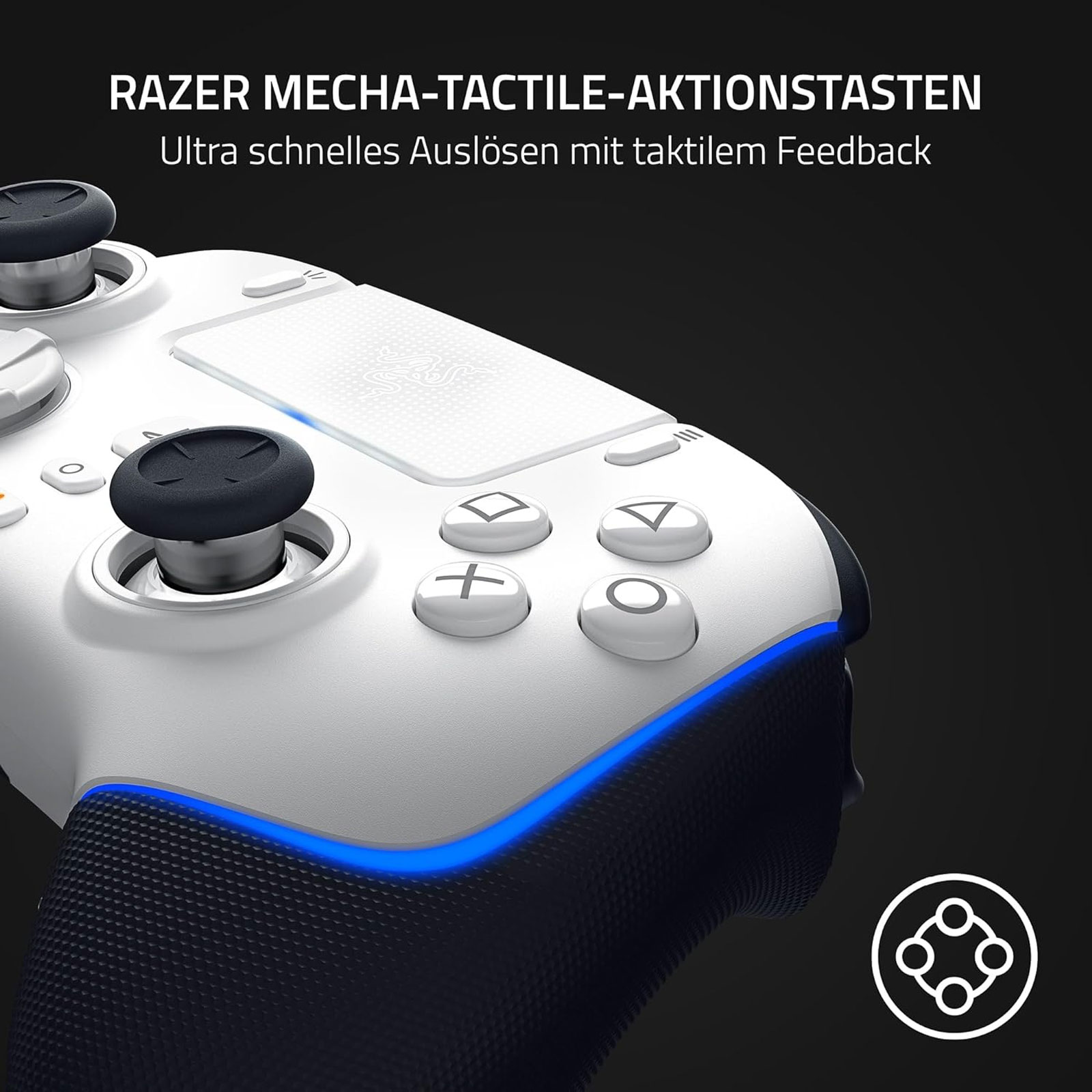 RAZER Wolverine V2 Pro Controller, Weiß