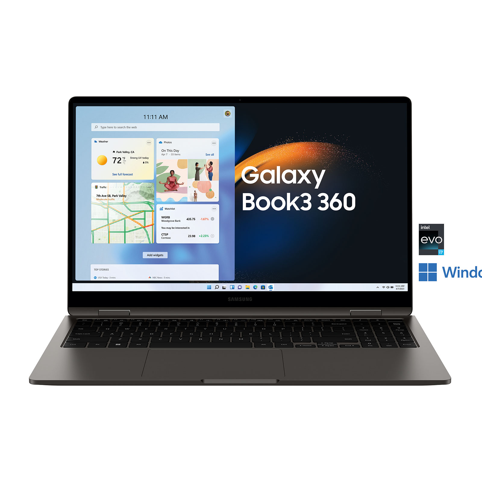Samsung Galaxy Book3 360 15,6 Zoll / Intel Core i7-1360P / 16GB / 512GB SSD / Windows 11 (NP750QFG-KA2DE)