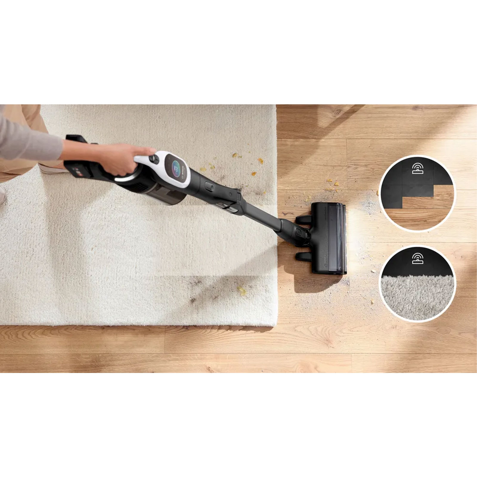 Bosch BTS1042WAC Unlimited 10 Akku-Staubsauger 