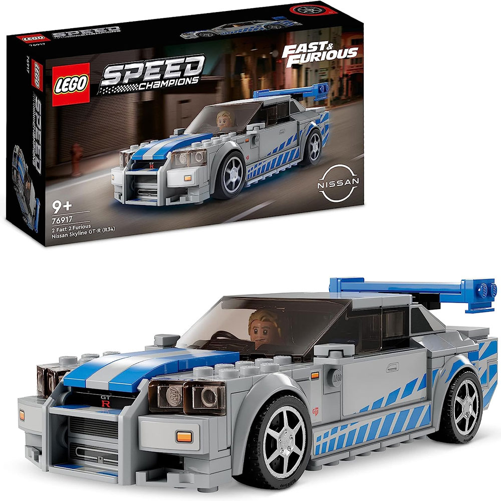LEGO 2 Fast 2 Furious  Nissan Skyline GT-R (R34) Lego-Set