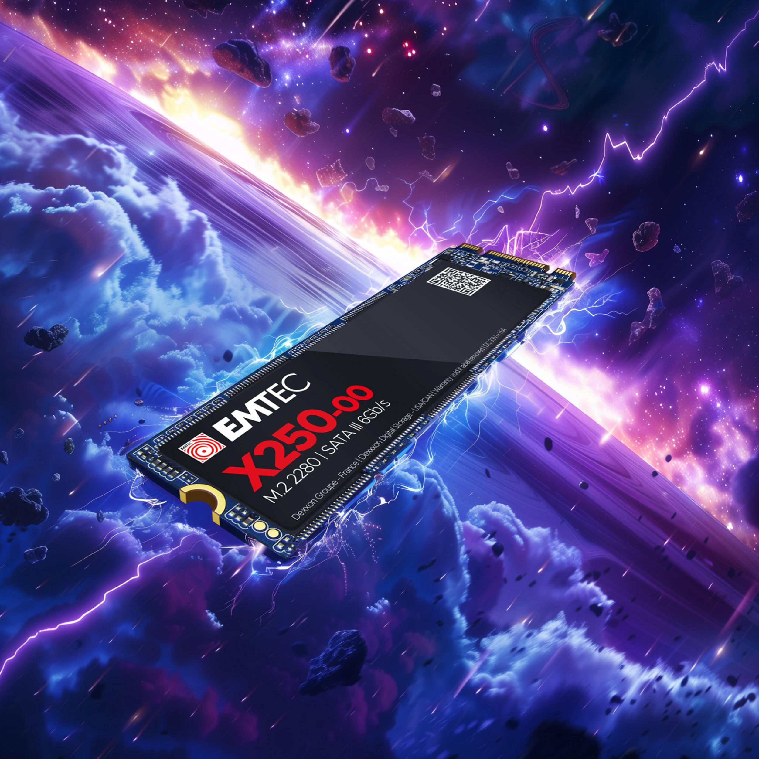 Emtec SSD M2 SATA x250 512GB Power Plus 3D NAND ECSSD
