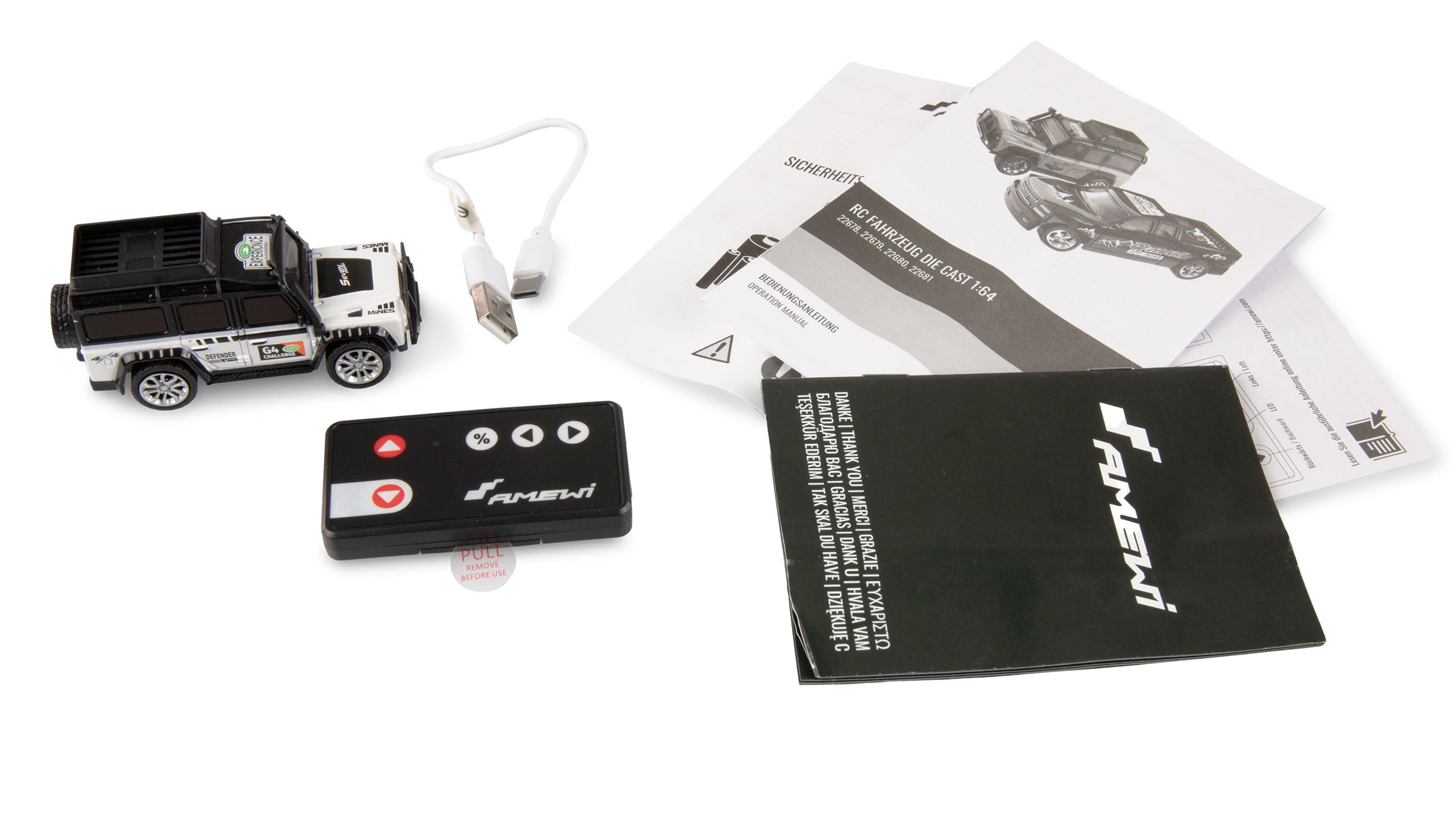 Amewi RC Geländewagen Die Cast ferngesteuert 1:64 RTR
