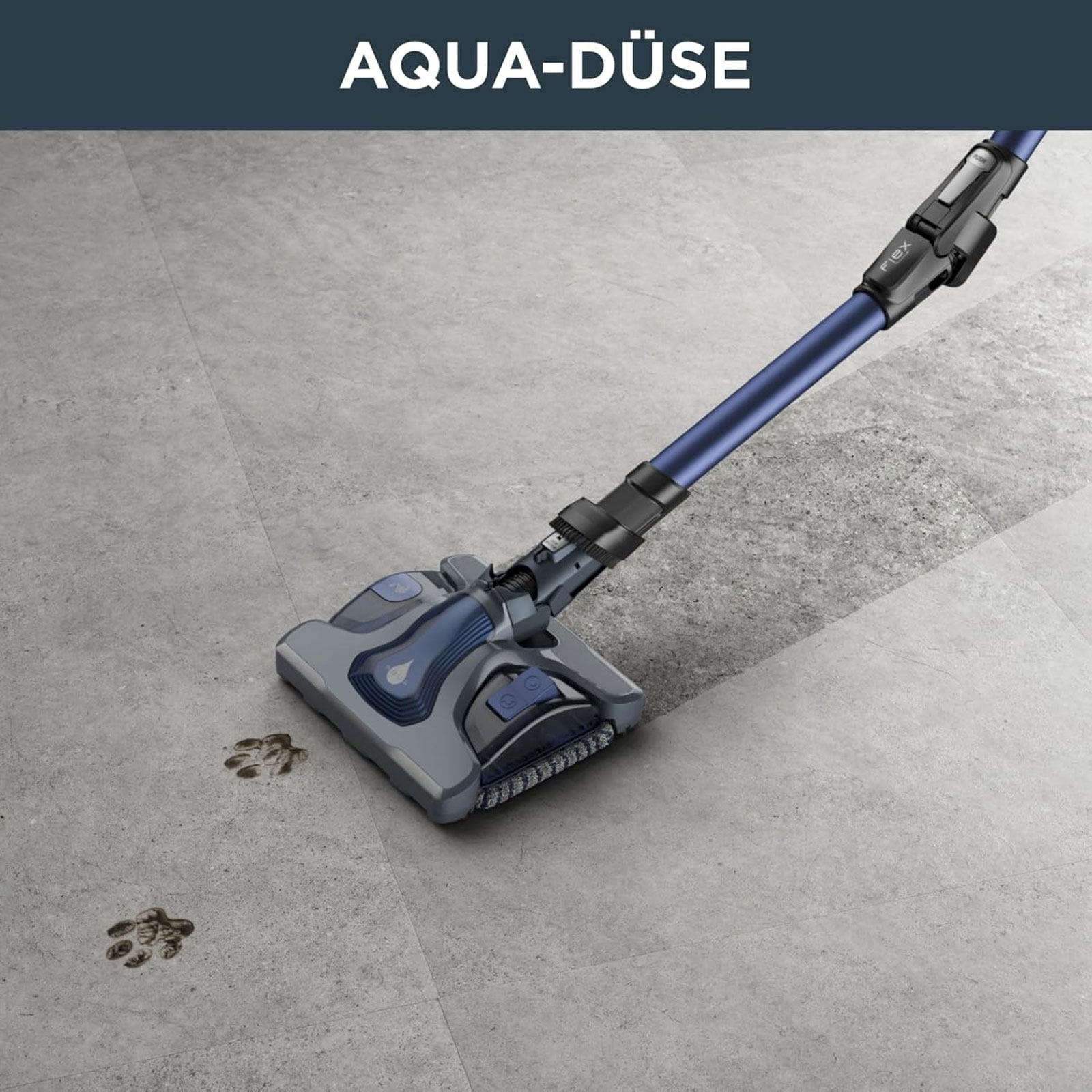 Rowenta RH98C8 X-Force Flex 12.60 Aqua, Akku-Stabstaubsauger