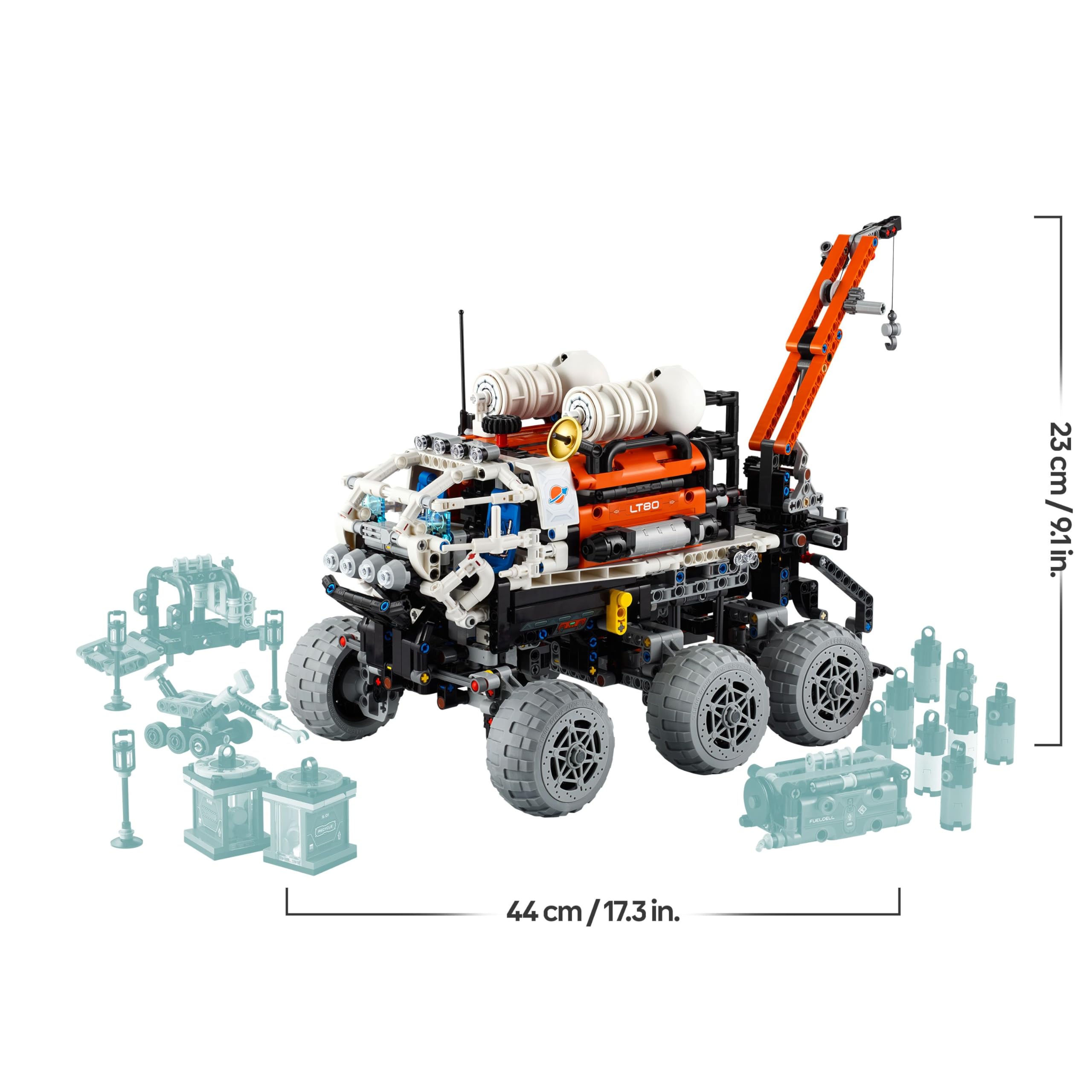 LEGO Technic Mars Exploration Rover, Weltraum-Spielzeug 42180