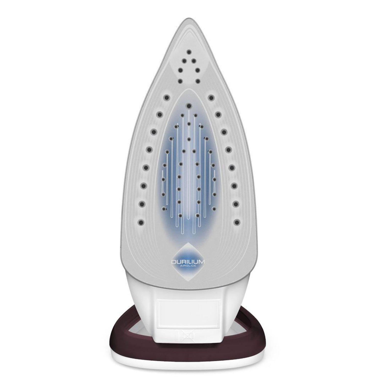 TEFAL FV 5714 Easygliss Plus Dampfbügeleisen weiß/bordeaux