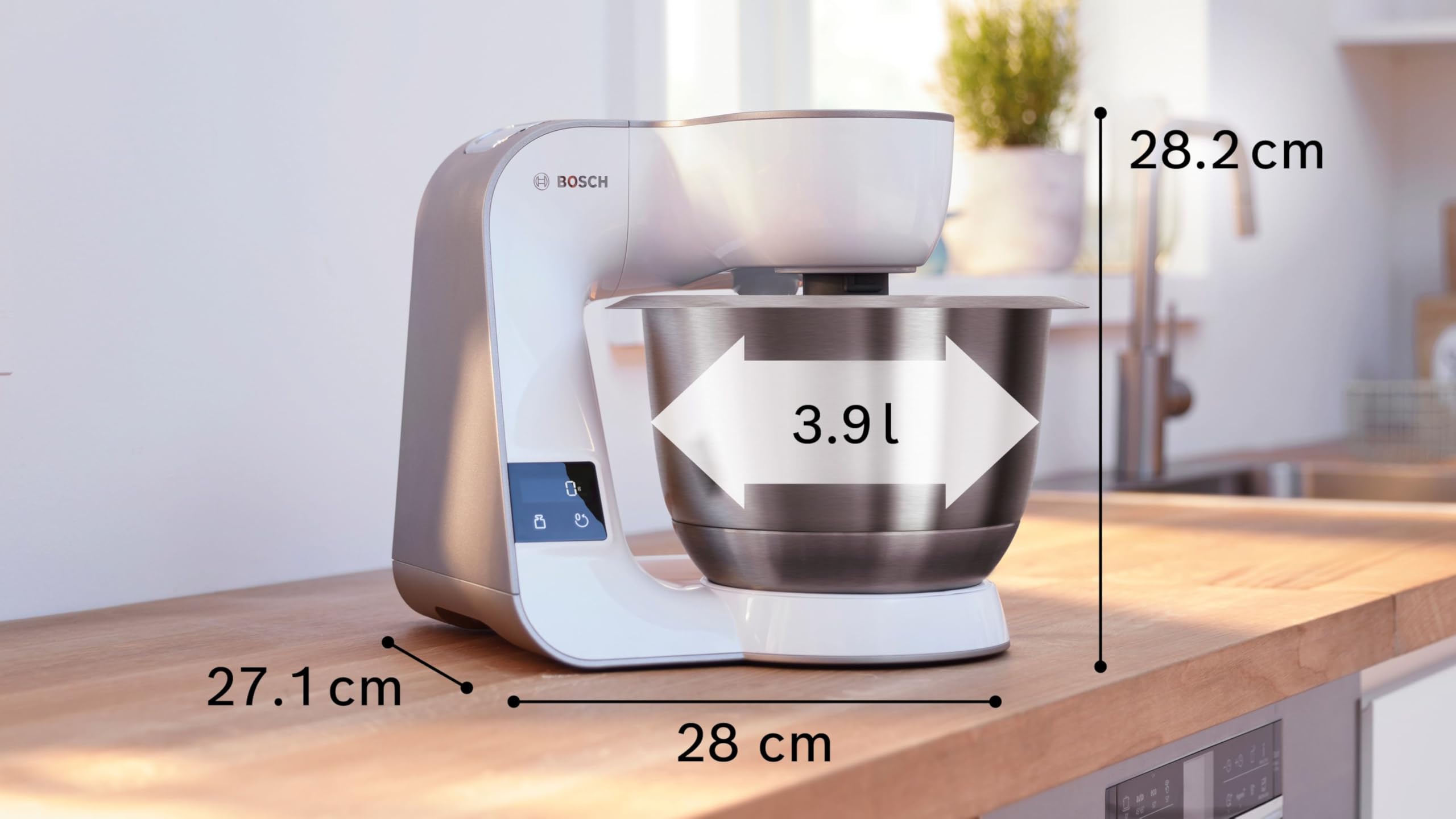 Bosch MUM5XL74 Serie 4 Küchenmaschine Multifunktions-Küchenmaschine Rührmaschine