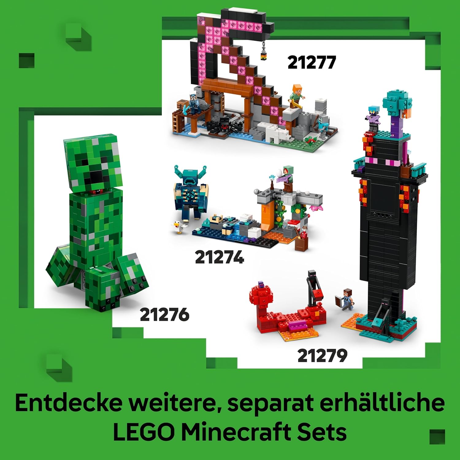 LEGO Minecraft Das TNT-Dschungelhaus 21275