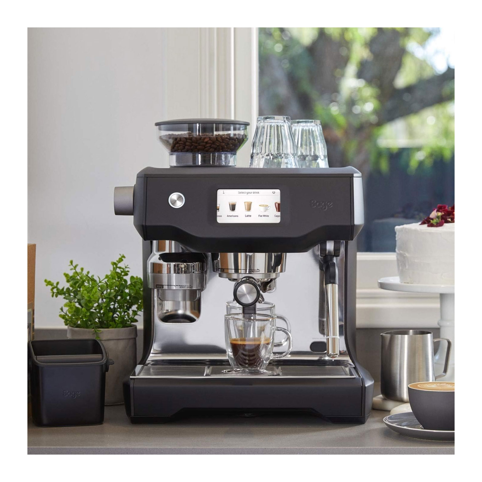 Sage SES990BTR the Oracle Touch Siebträger-Espressomaschine Sage SES990BTR the Oracle Touch Siebträger-Espressomaschine