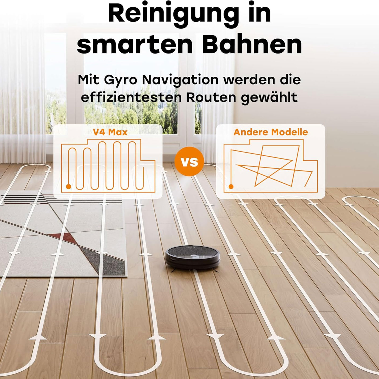 ZACO V4 Max Saugroboter mit Wischfunktion ZACO V4 Max Saugroboter mit Wischfunktion