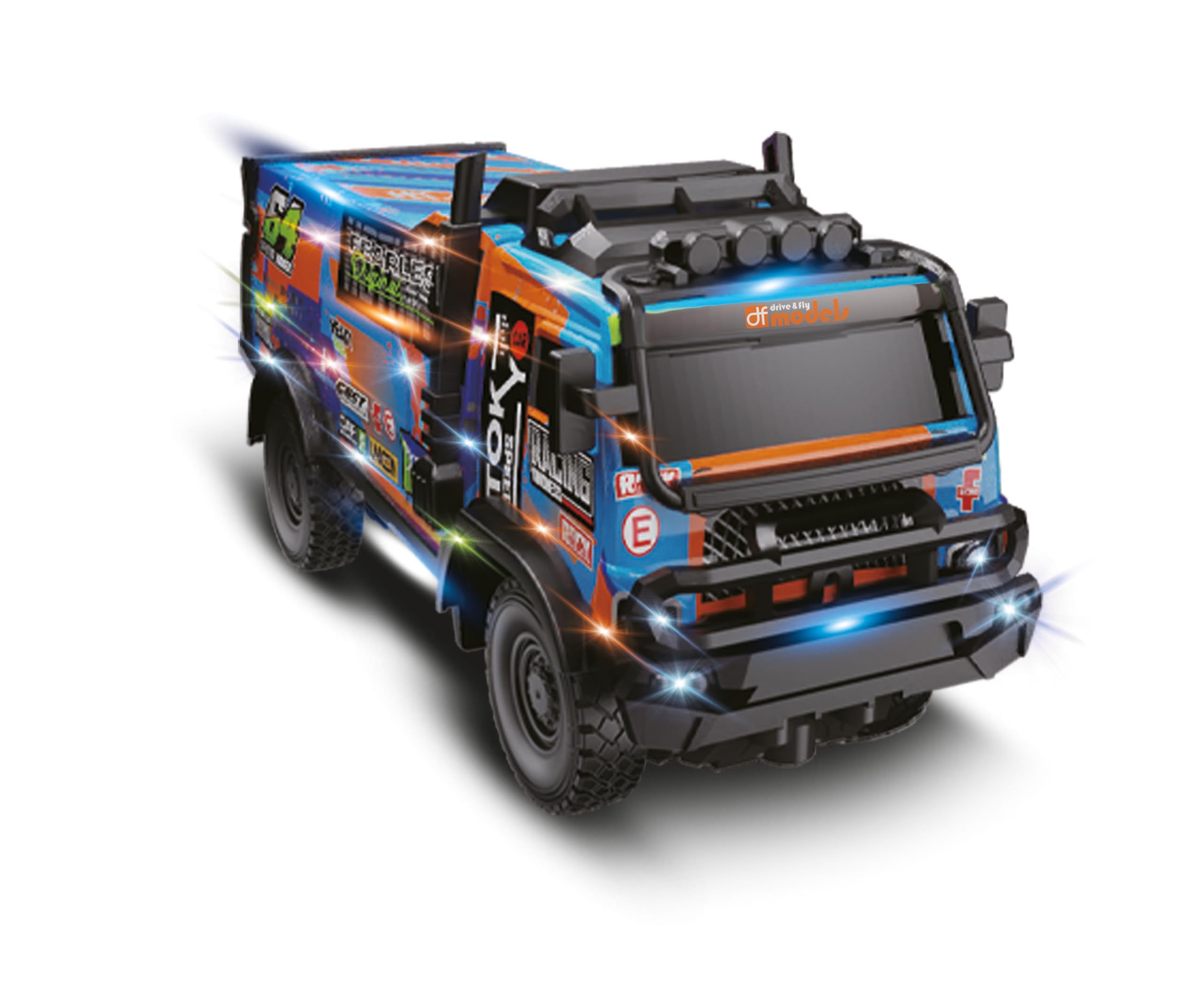 dfmodels Mountain Truck Rally Van 1:18 Ferngesteuertes Auto