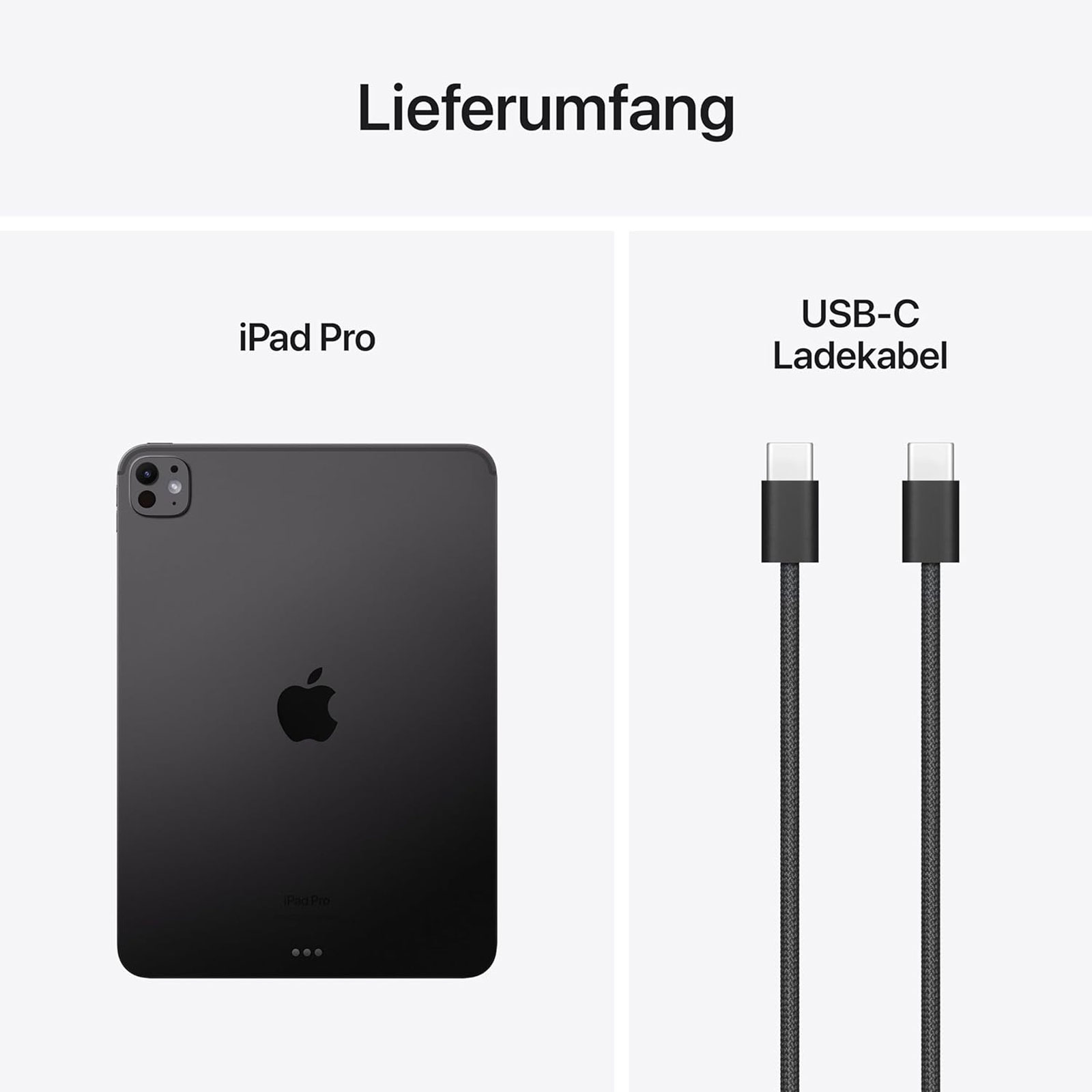 Apple iPad Pro, 13 Zoll, Space Schwarz