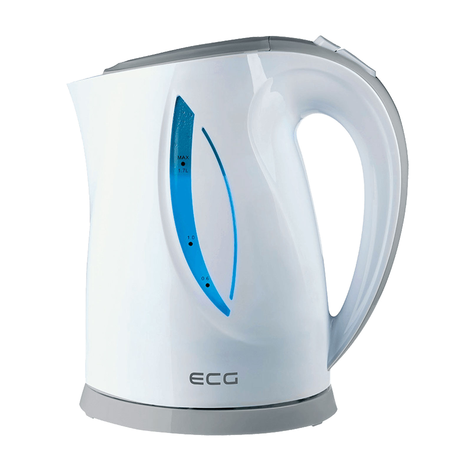 ECG RK 1758 Wasserkocher grau