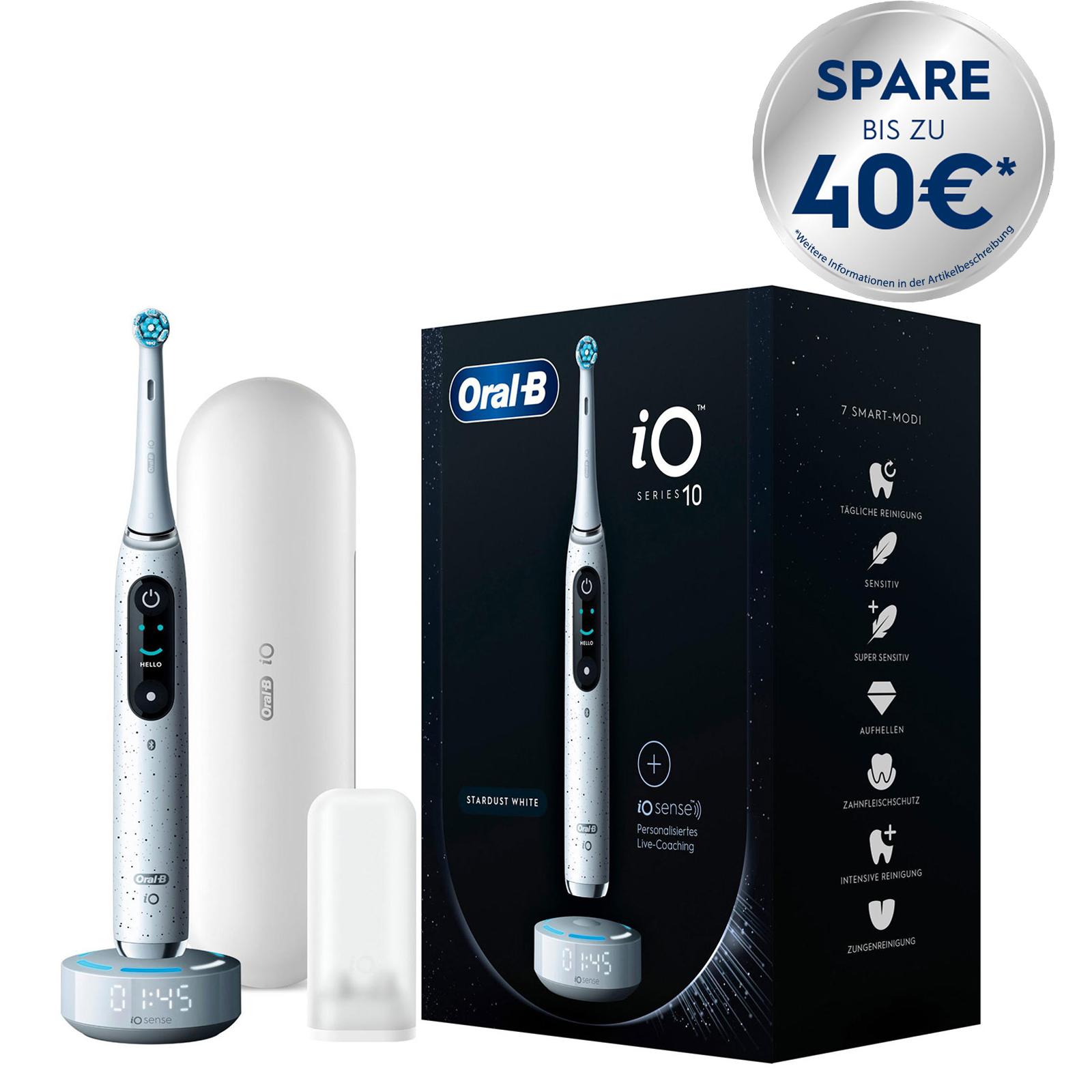 Oral-B iO Series 10 Zahnbürste weiß