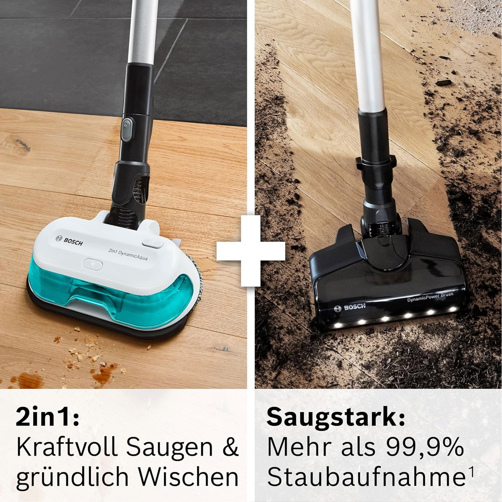 Bosch Unlimited 7 ProHygienic Aqua BKS71HYG1 Akku-Staubsauger