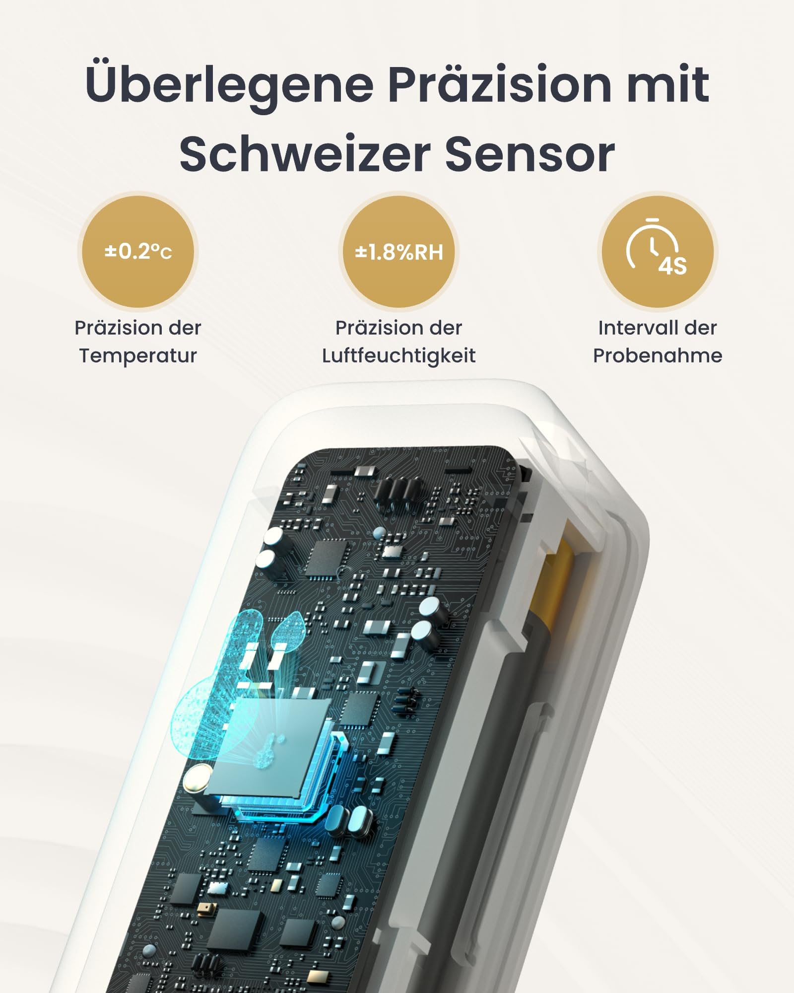 SwitchBot IP65 Hygrometer Thermometer Innen Außen