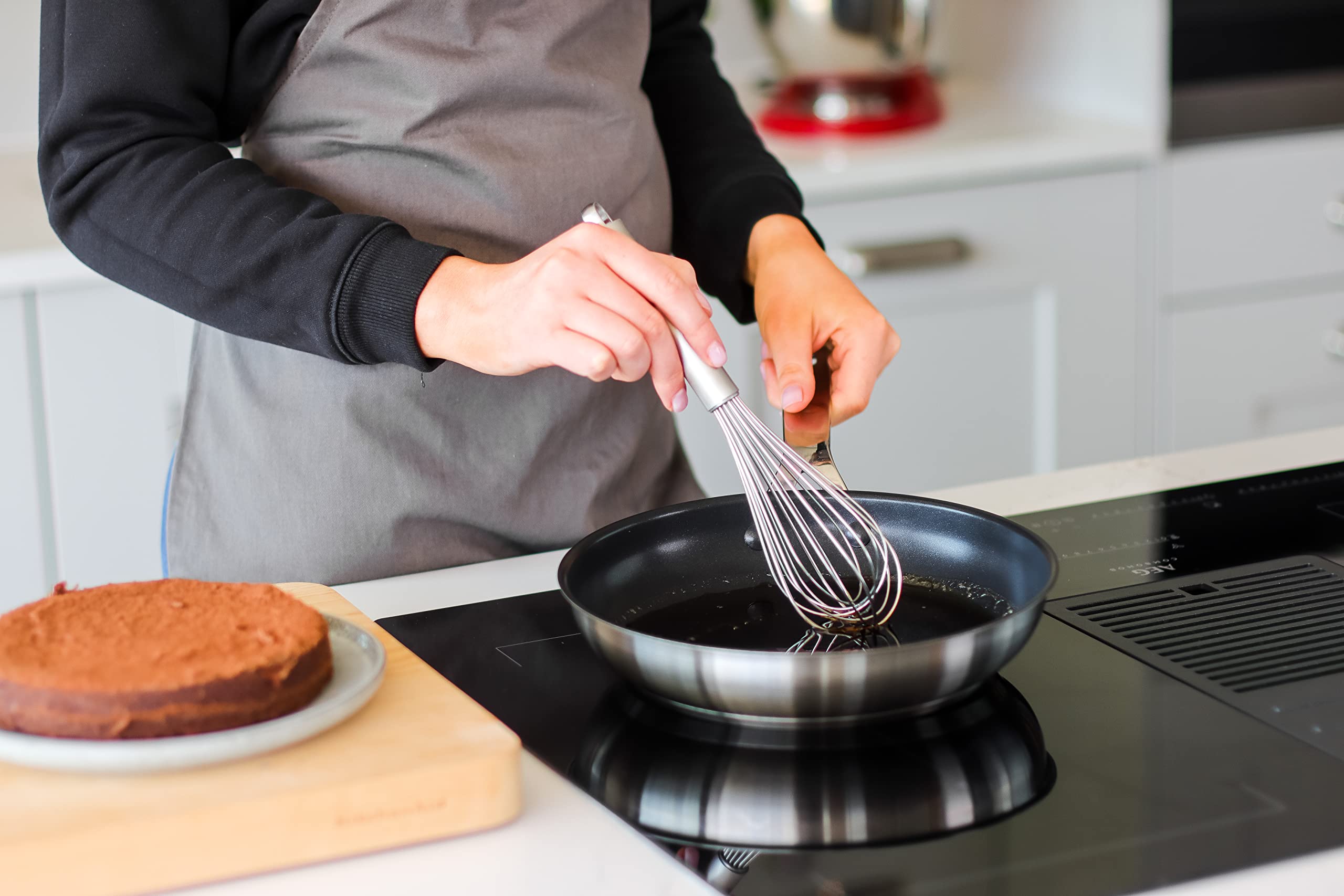 KitchenAid Premium Edelstahl Ballon-Schneebesen