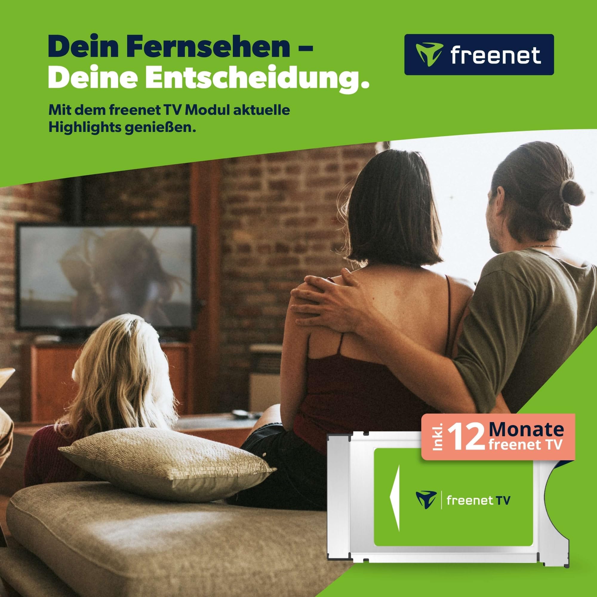 Freenet TV CI+ Modul DVB-T2 HD, 12 Monate freenet TV