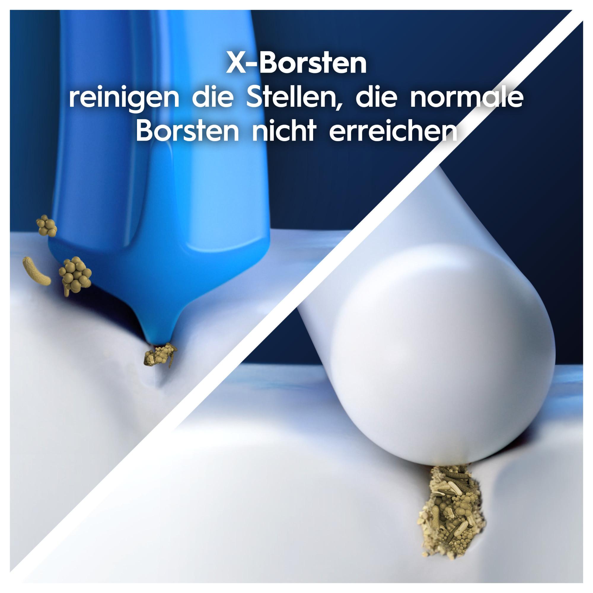 Oral-B Pro CrossAction Weiß 8 Stück Aufsteckbürsten Ersatzbürsten