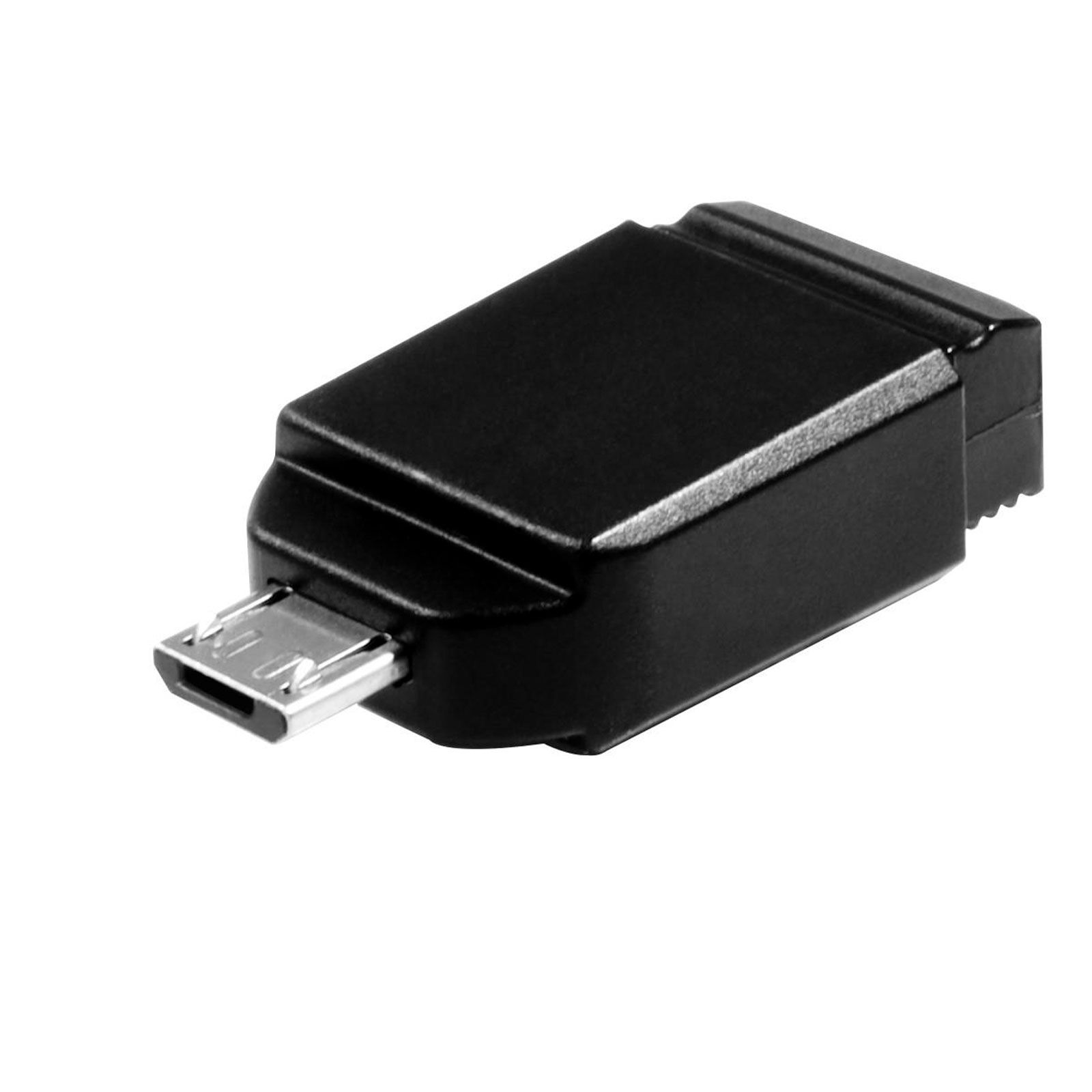 VERBATIM Store 'n' Stay Nano 16 GB mit Micro USB-Adapter schwarz USB-Stick