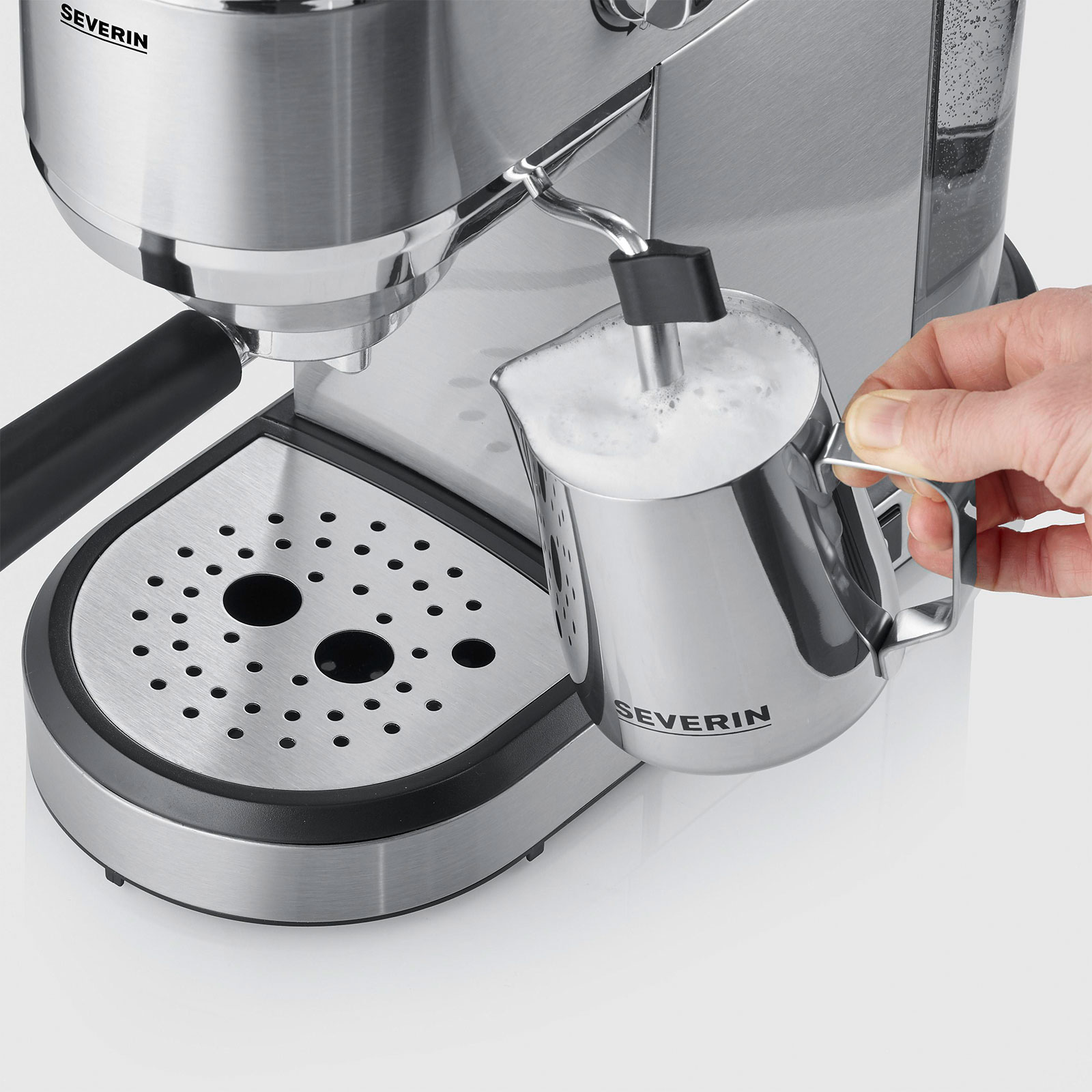 SEVERIN KA 5997 Newspresa Siebträger-Espressomaschine