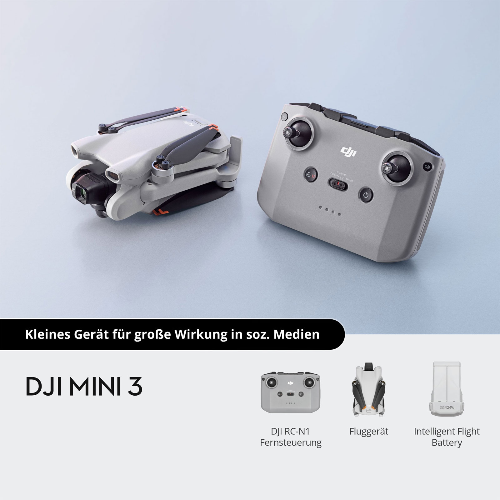 dji Mini 3 ohne Fernsteuerung