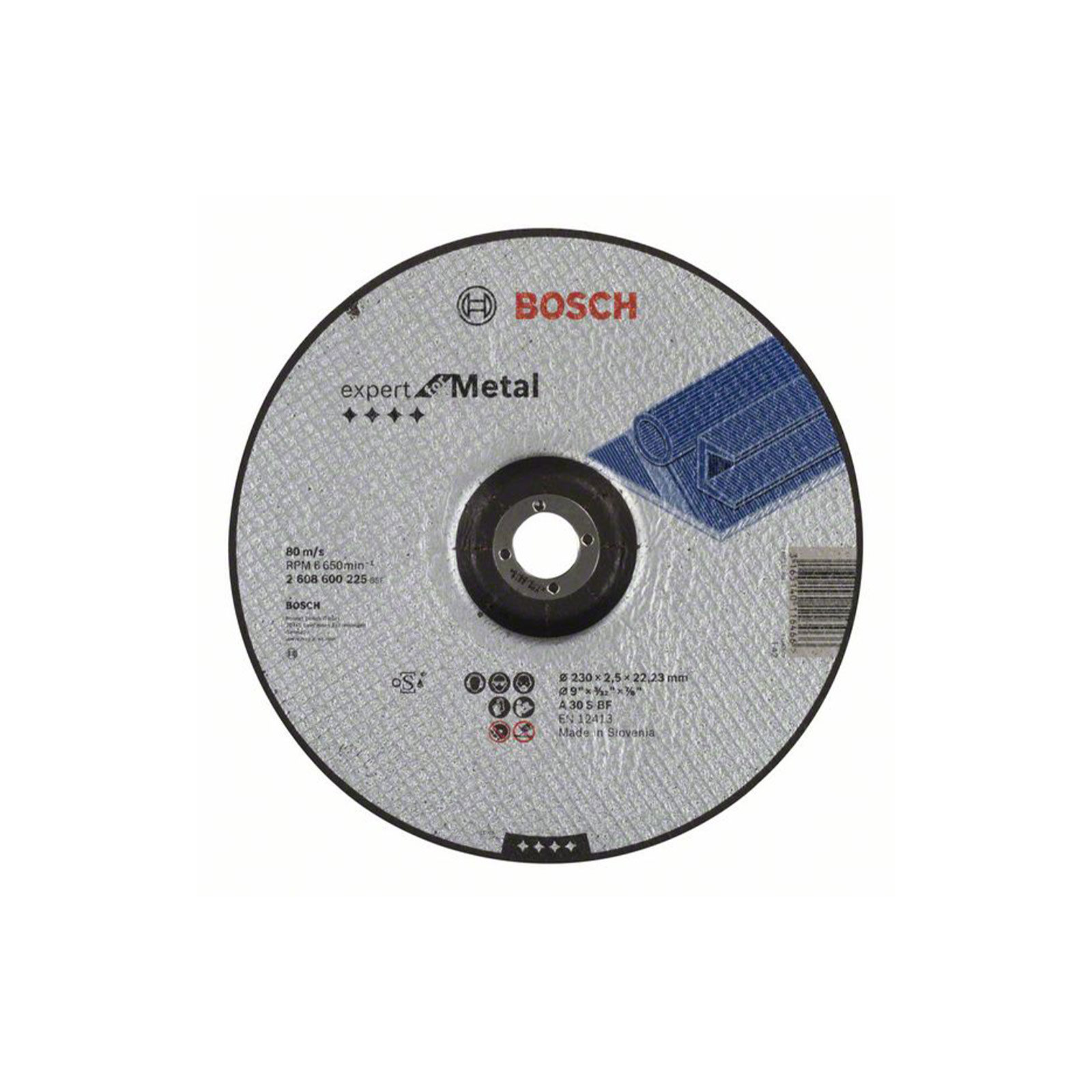 Bosch Professional Trennscheibe gekroepft Expert for Metal A 30 S BF, 230 mm, 2,5 mm