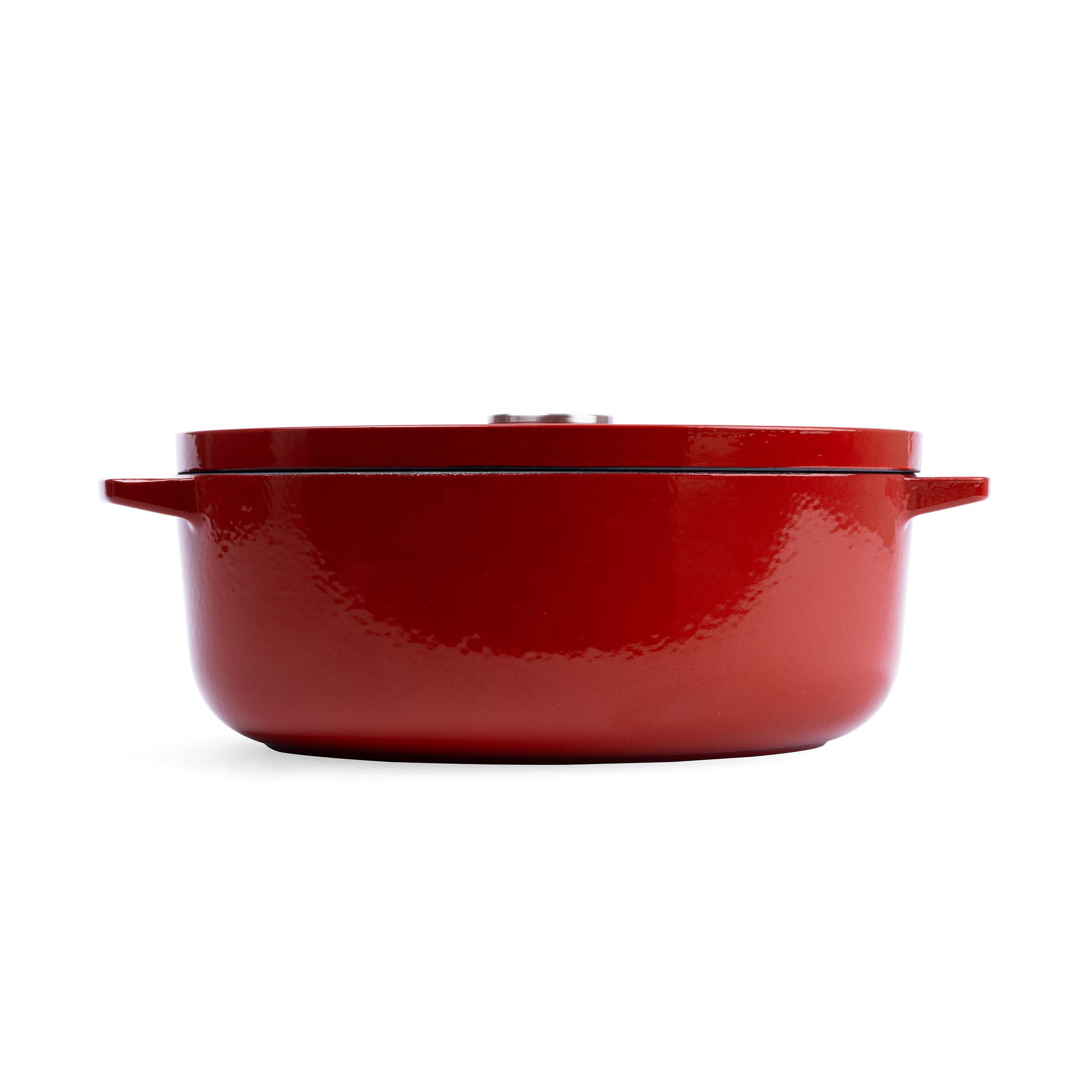 KitchenAid CC006063-001 Bräter mit Deckel - Oval 30cm Rot