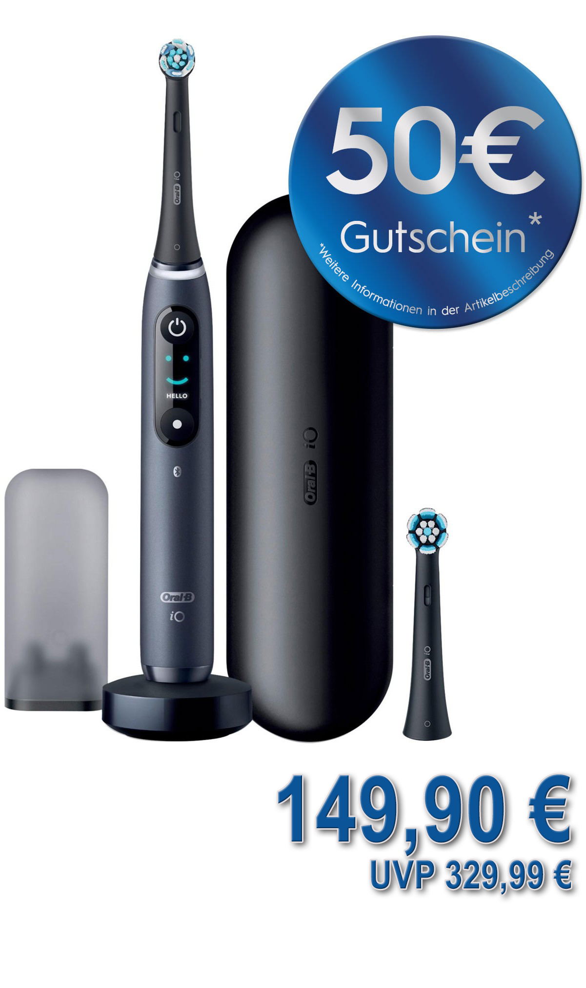 Oral-B iO 8 Black Zahnbürste Oral-B iO 8 Black Zahnbürste