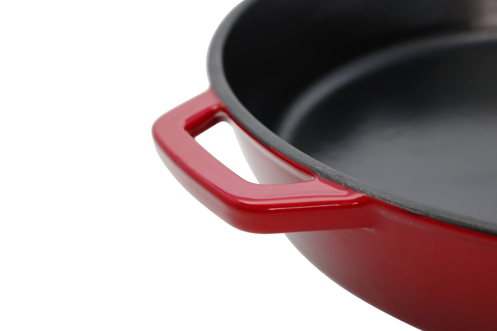 ELO Schmorpfanne Kirschrot 28 cm mit Gegengriff