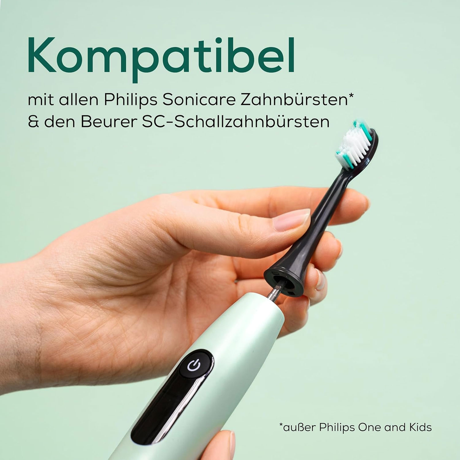 BEURER Classic Clean 4er Aufsteckbürsten