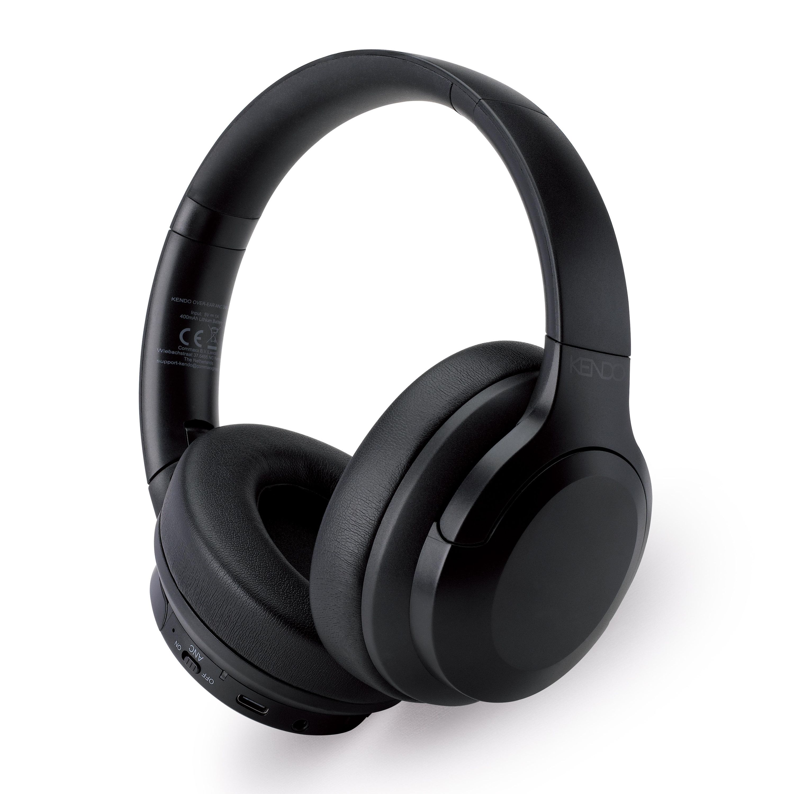 KENDO Over-Ear ANC 26 EX black (USB-C, Aux-in)