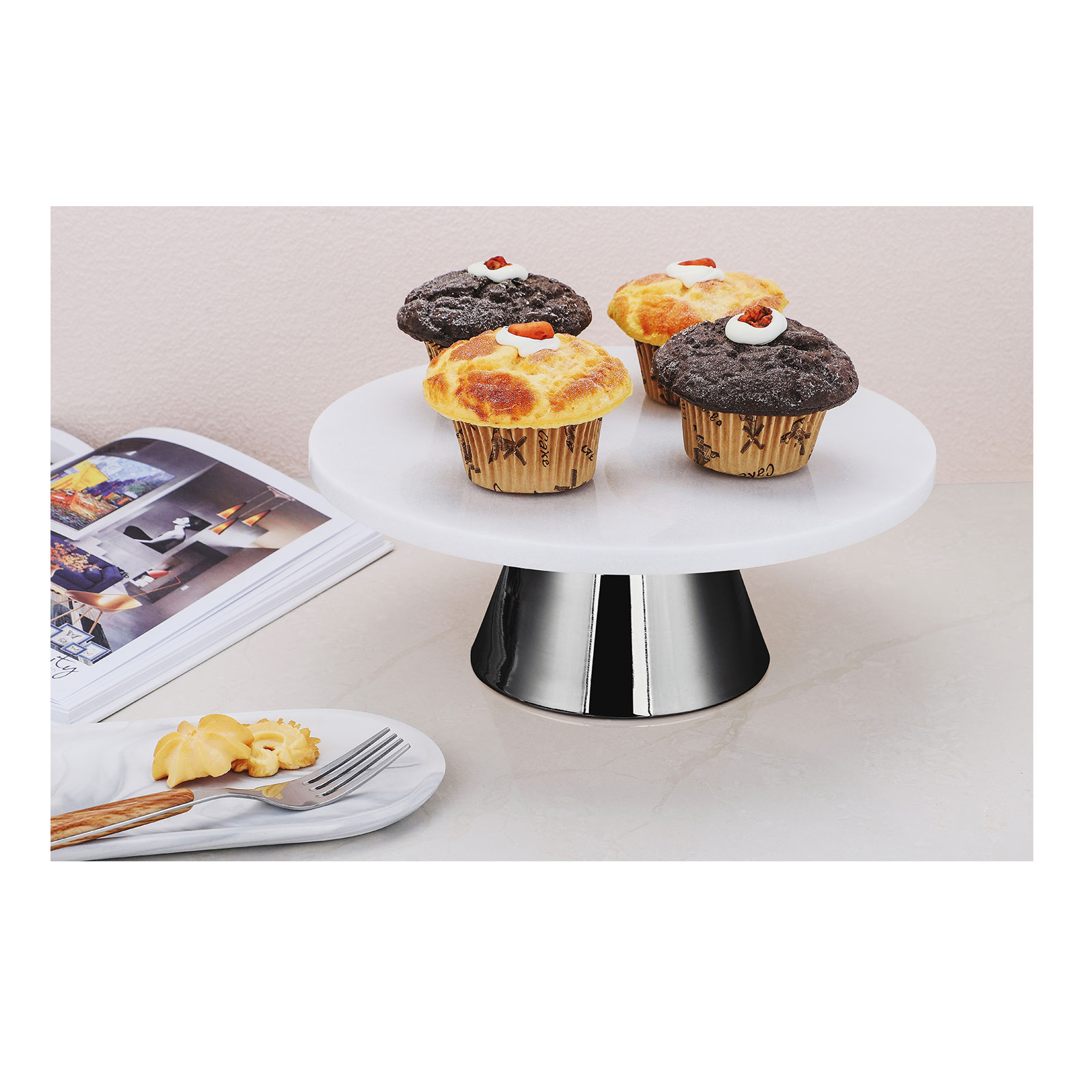 ECHTWERK  Tortenplatte aus Marmor 30 Ø ECHTWERK  Tortenplatte aus Marmor 30 Ø