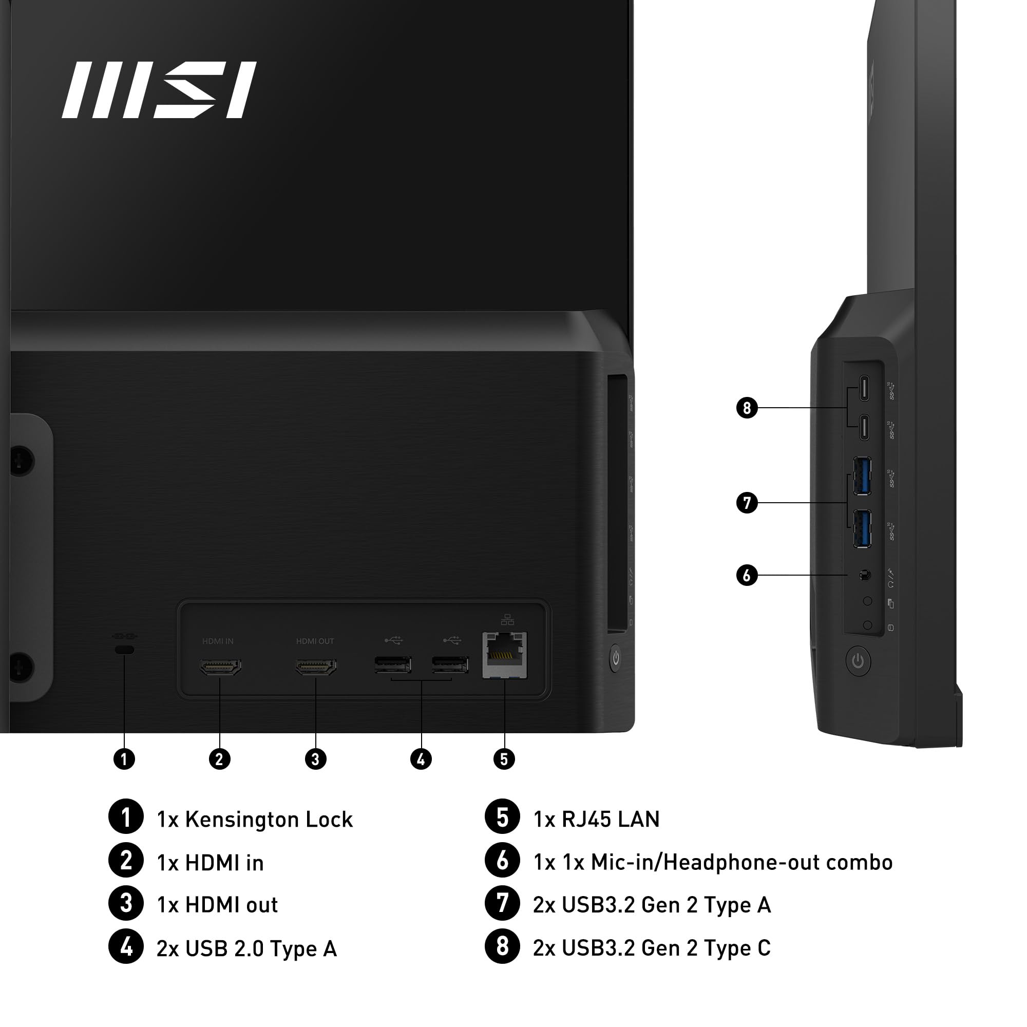 MSI Modern AM242P 1M-1204DE - All in One PC