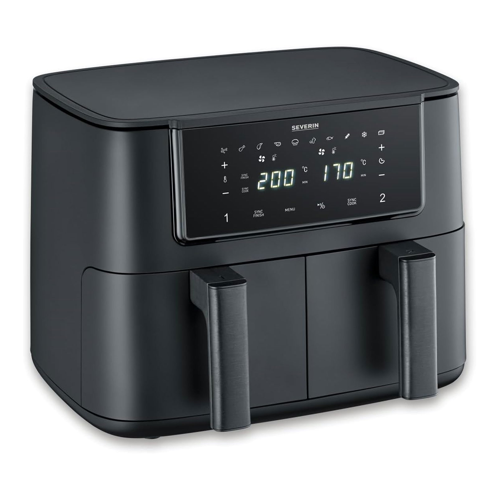 SEVERIN FR 2463 Black Line Dual Zone Heißluftfritteuse