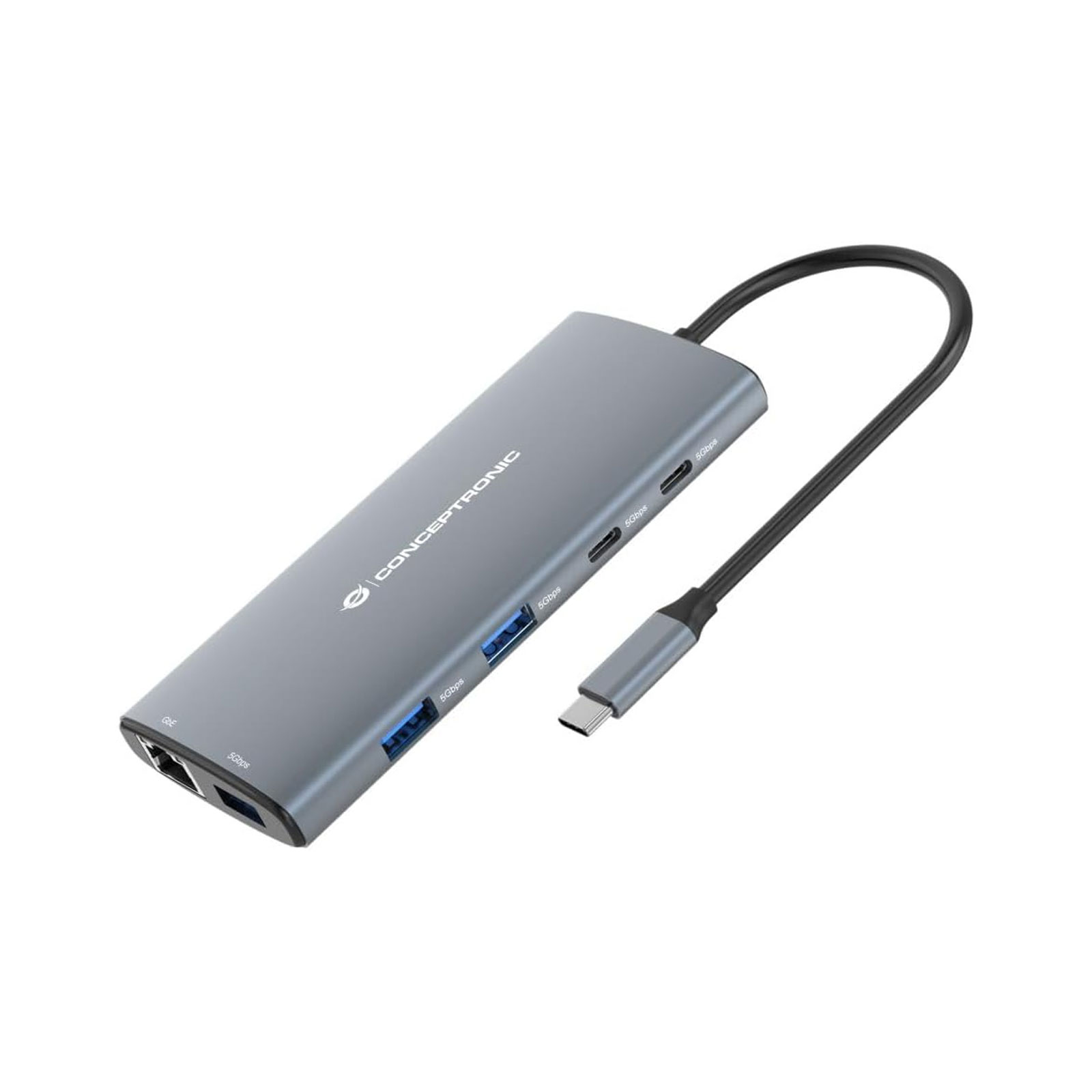 CONCEPTRONIC DONN06G 10-in-1 USB 3.2 Gen 1 Docking Station