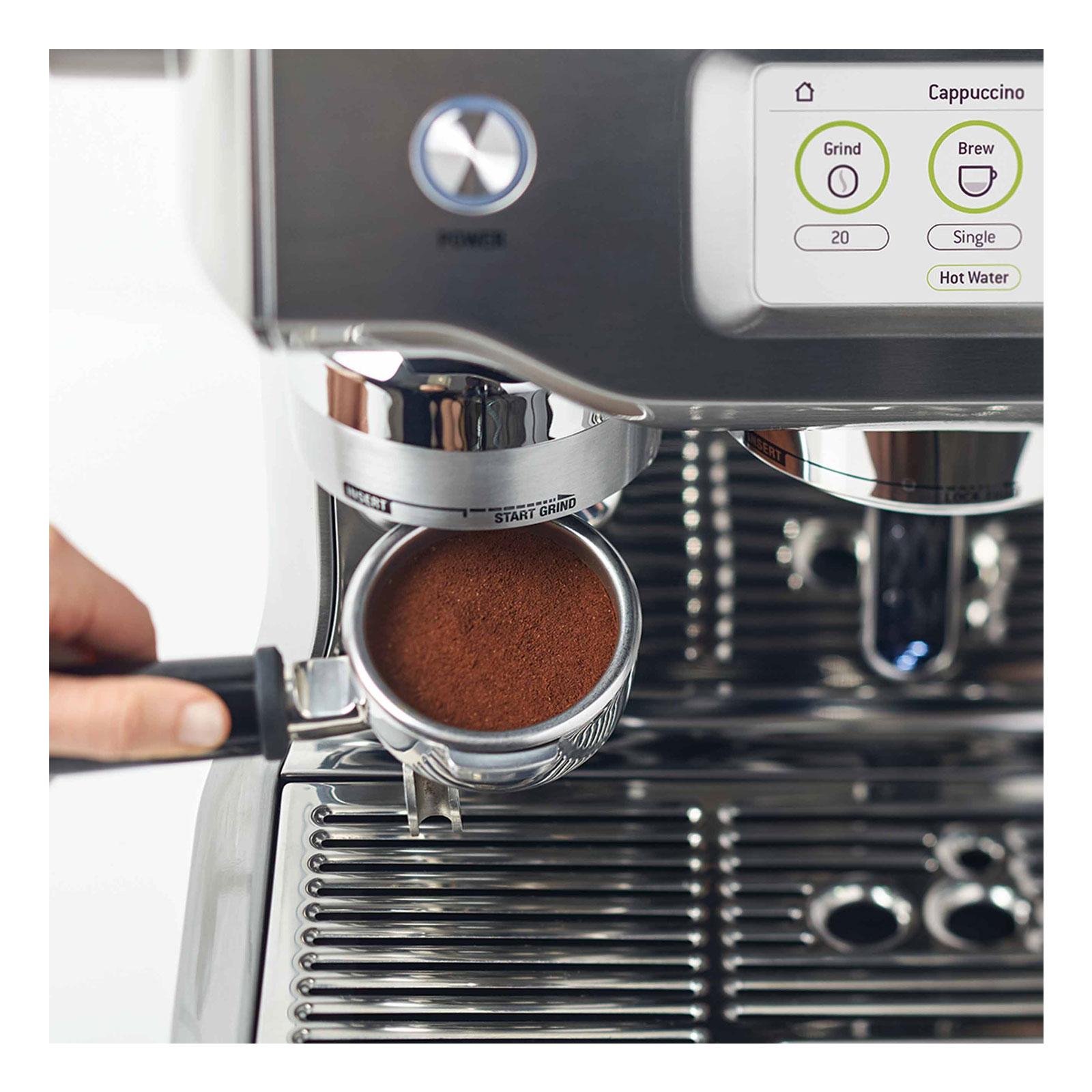 Sage SES990BTR the Oracle Touch Siebträger-Espressomaschine Sage SES990BTR the Oracle Touch Siebträger-Espressomaschine