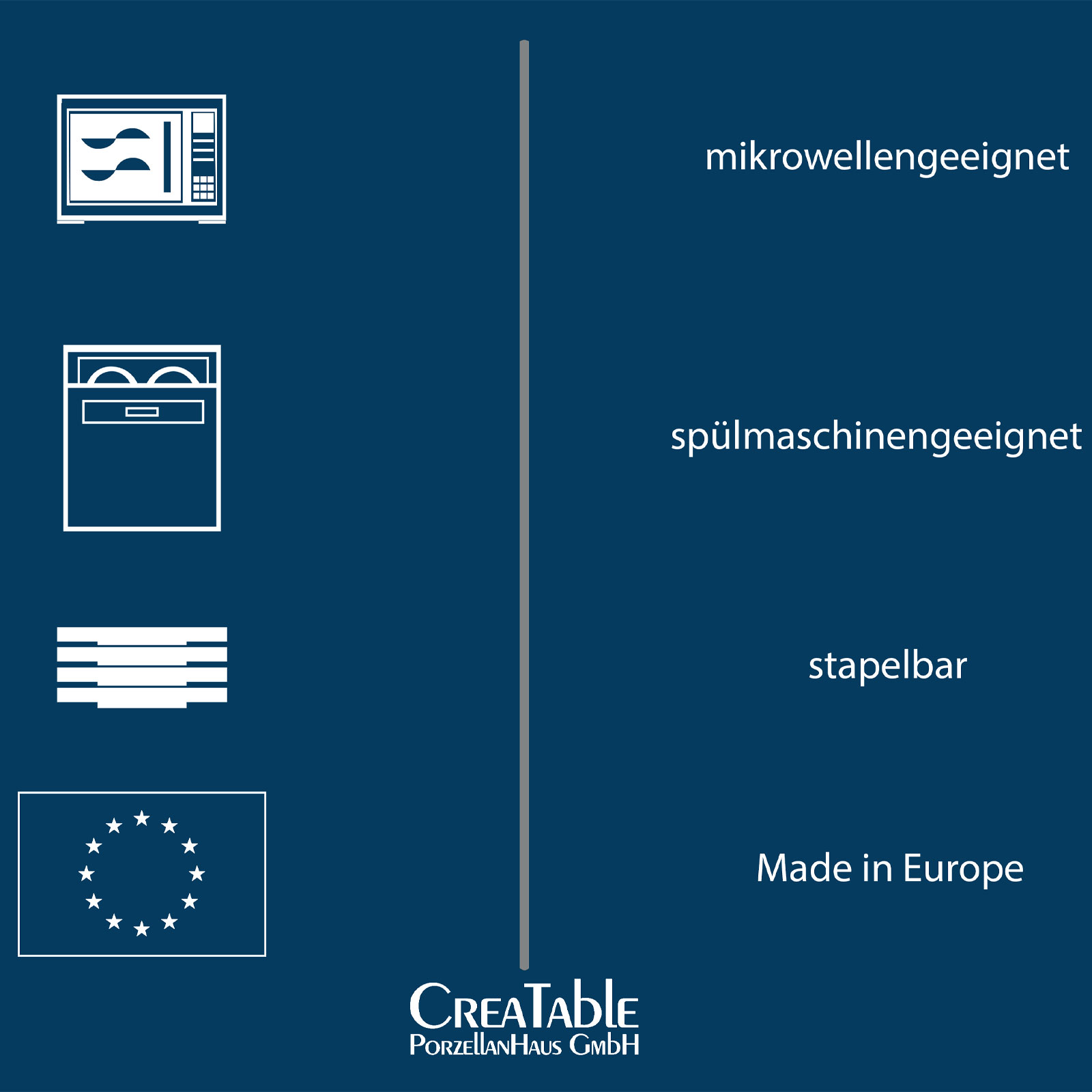 CreaTable, 16136, Serie MARIA THERESIA, Kaffeeservice 18 teilig