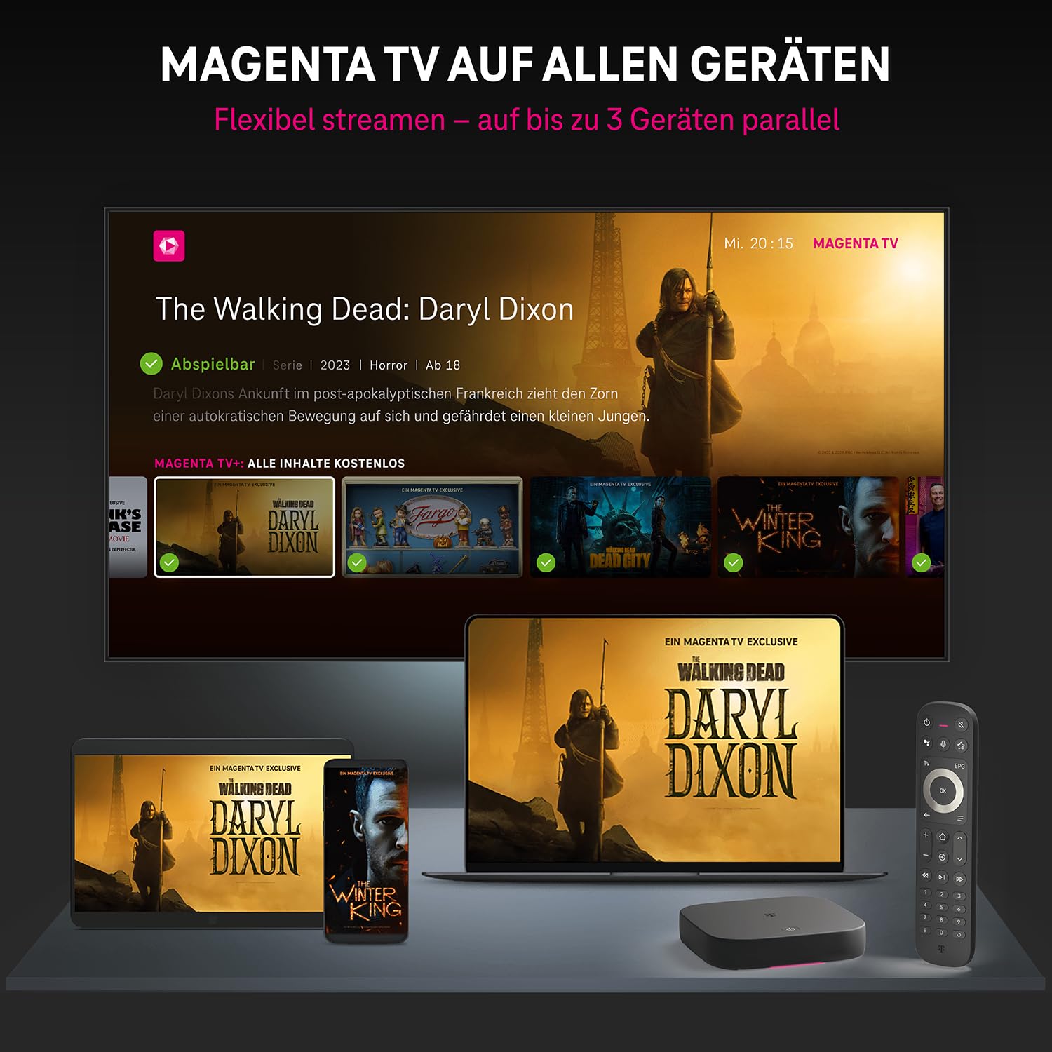 MagentaTV One (2. Generation) Android TV Box mit WLAN&LAN