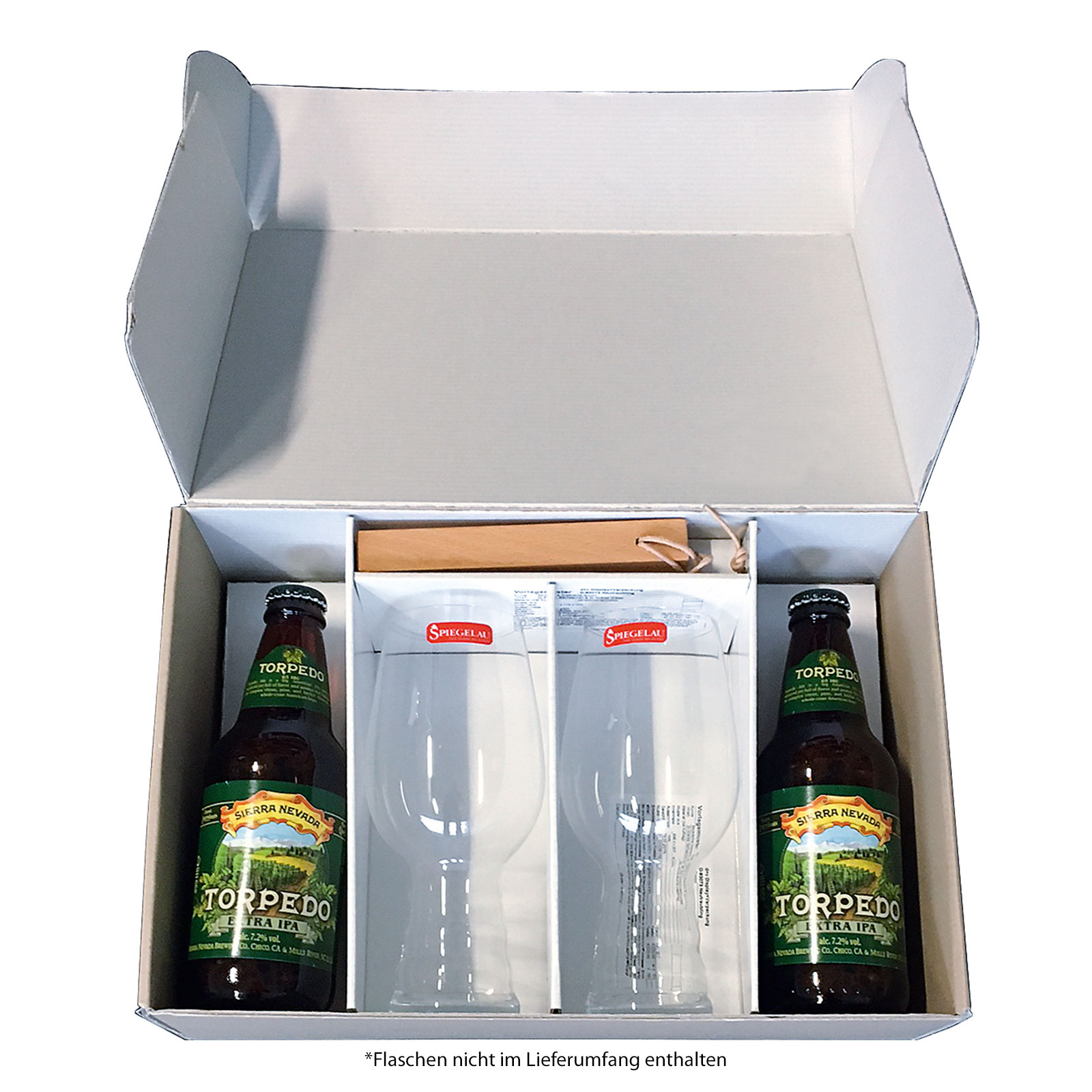 Spiegelau Craft Beer Glasses Experience 2er Set + Flaschenöffner