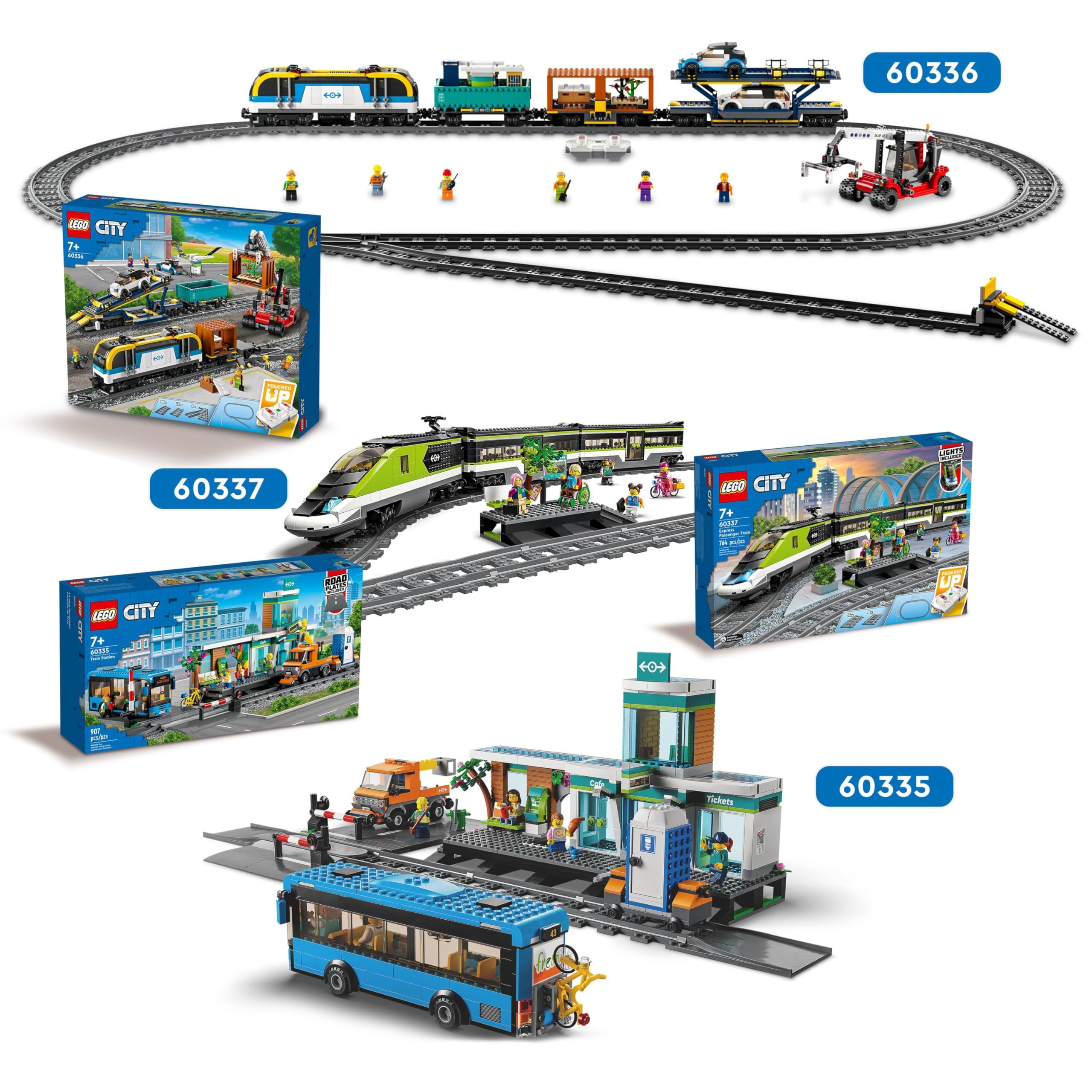 LEGO City Trains - Personen-Schnellzug -Ferngesteuertem Zug 60337