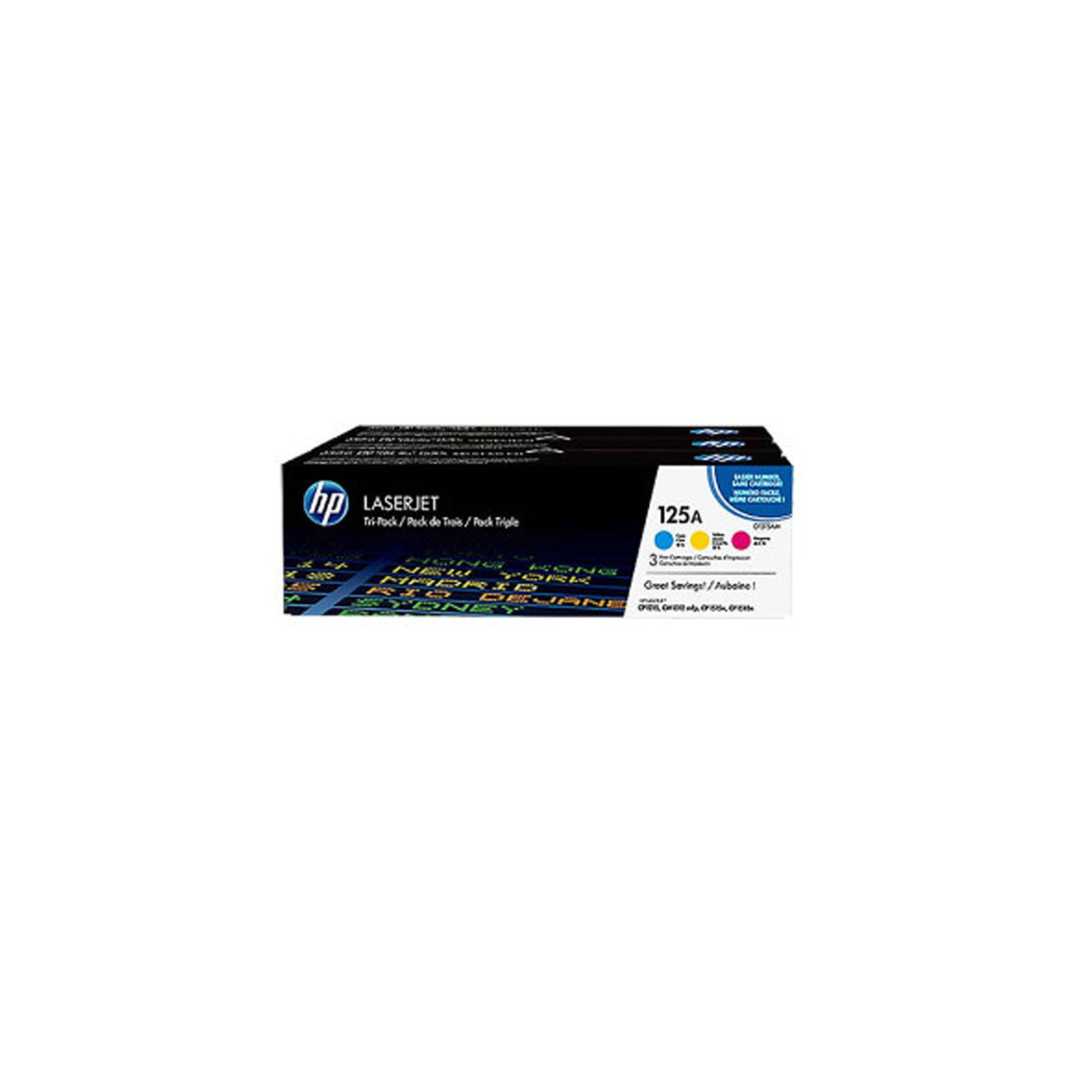 HP Toner CF373AM CLJ CP1215 Toner cyan magenta gelb 3er-Pack