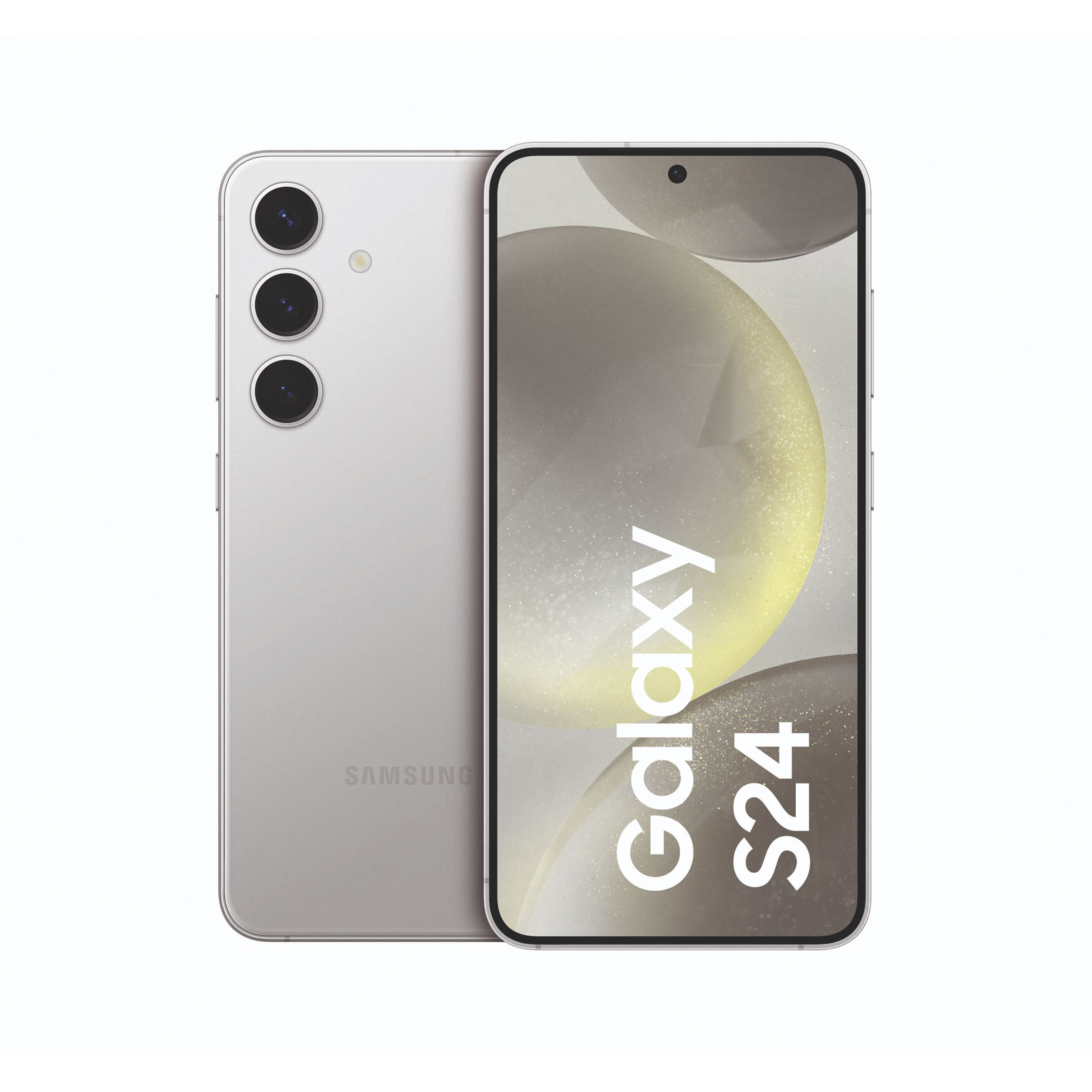 Samsung Galaxy S24 128GB 5G Smartphone (6,2 Zoll, 50 MP, Triple-Kamera, 4.000-mAh, Deca-Core, Fingerabdrucksensor, Gesichtserkennung, grau)