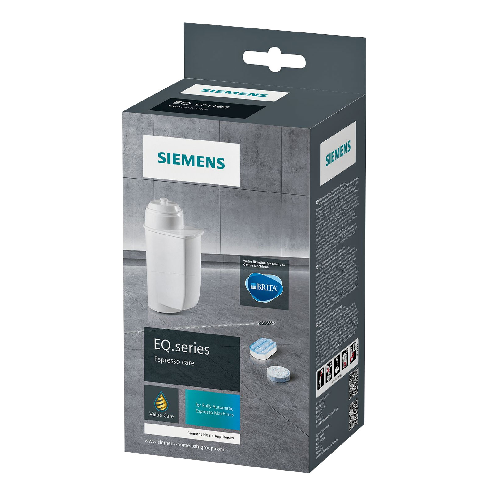 Siemens EQ700 classic,  Kaffeevollautomat inkl. TZ80004A Pflegeset